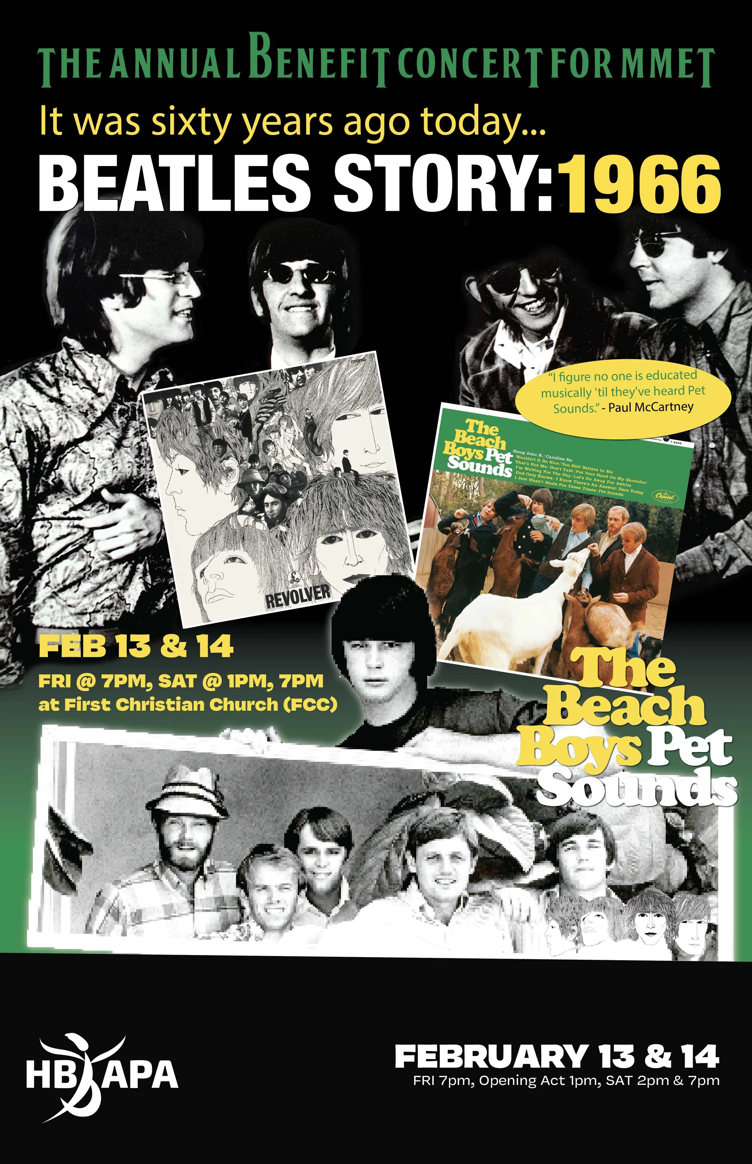 The Beatles Story 1966 - Beatles Revolver & The Beach Boys Pet Sounds