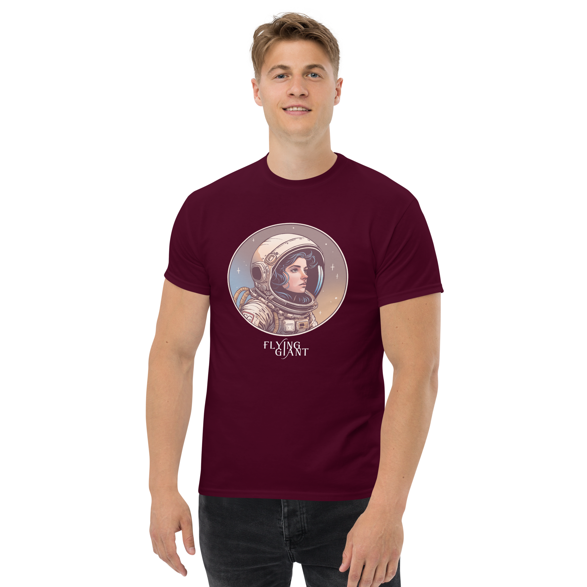 unisex-classic-tee-maroon-front-669e7308d85c5.png
