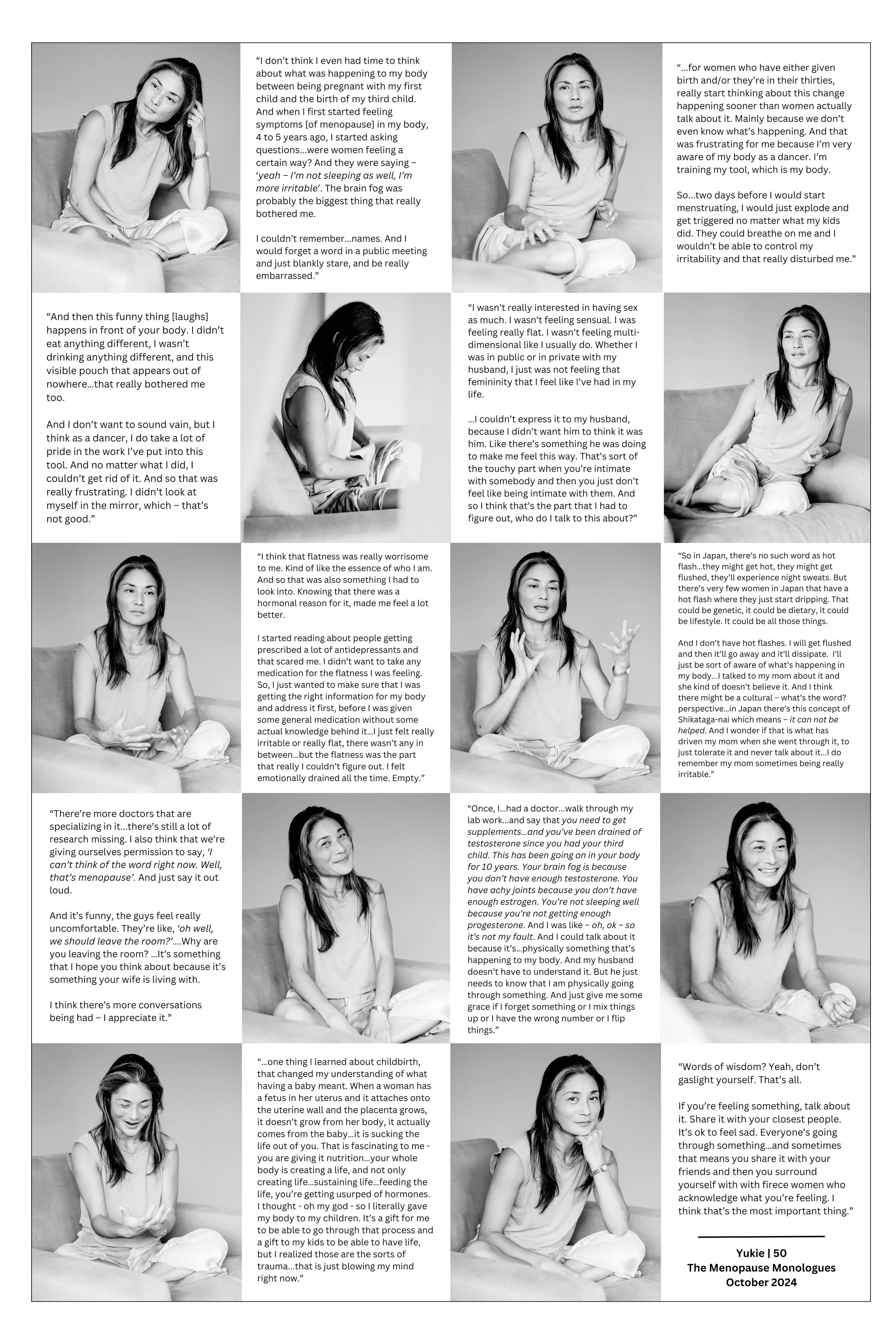 Yukie | 50 | Social justice and arts advocate, dancer, and community organizer.