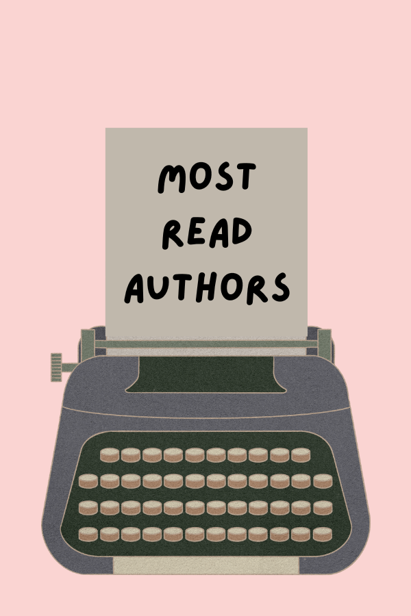 My Most Read Authors of All Time