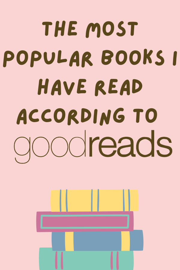 Most Popular Books I’ve Read According to Goodreads