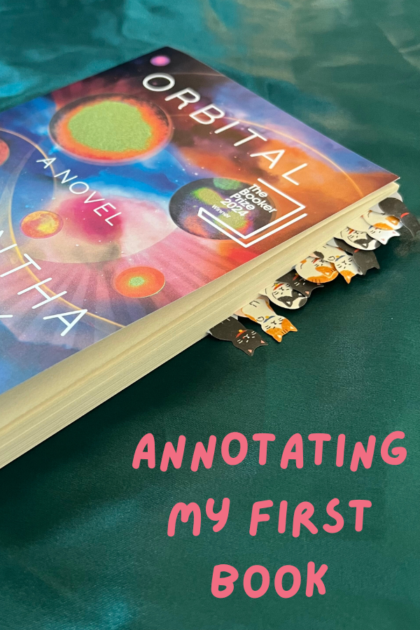 My First Annotated Read: Orbital by Samantha Harvey
