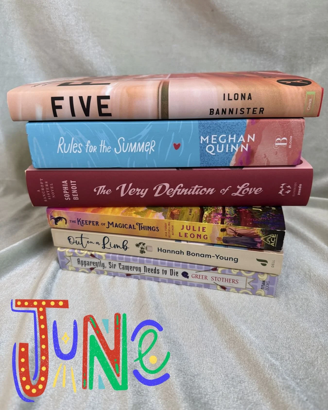 6 Books &bull; 2,261 Pages &bull; 3.5 avg ⭐️