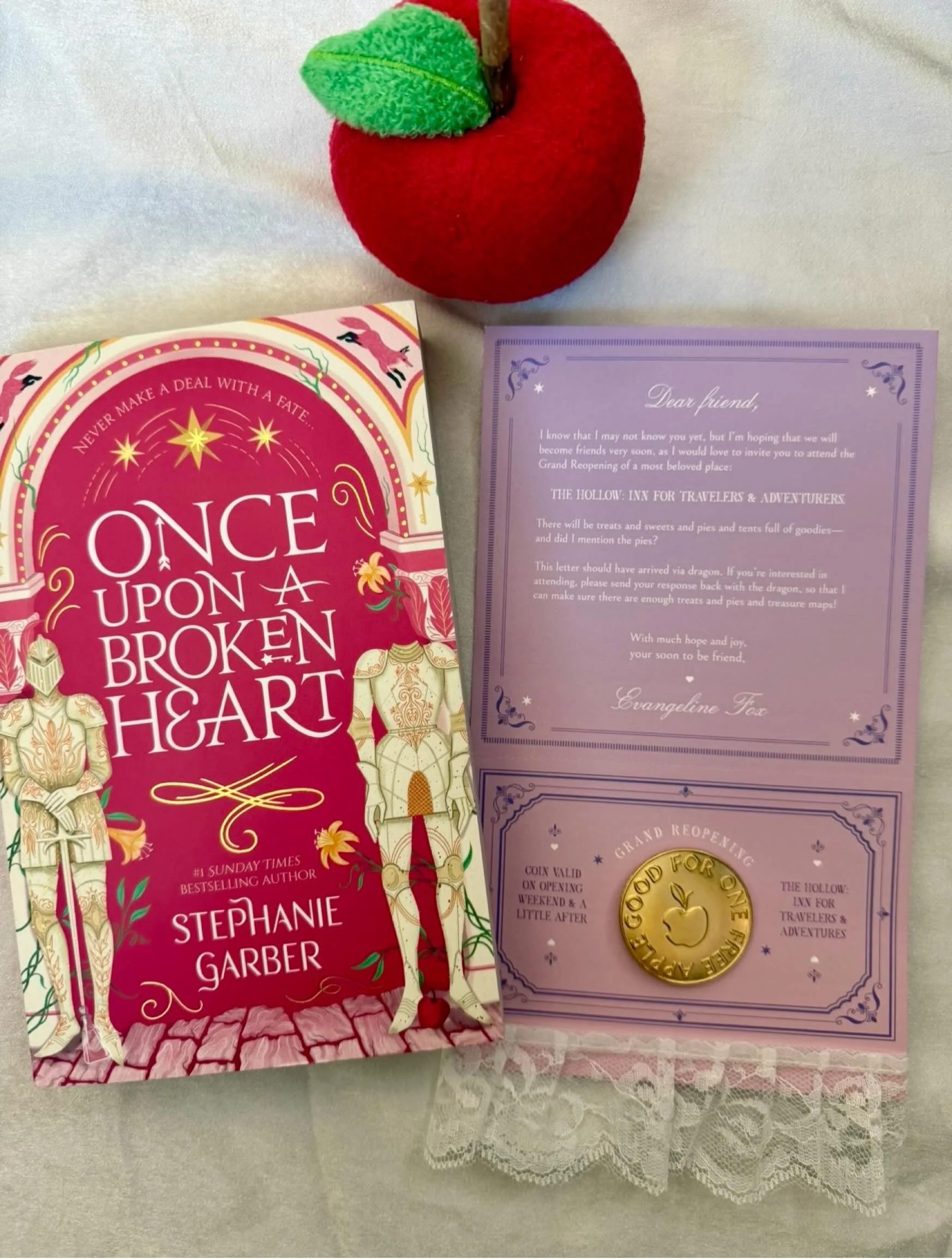 This book mail just reminded me that The Mirror of Infinite Endings is actually happening and now I&rsquo;m unwell. 🪞✨

I&rsquo;m counting down the days until my return to The Magnificent North. Thank you @stephanie_garber for the best book series. 