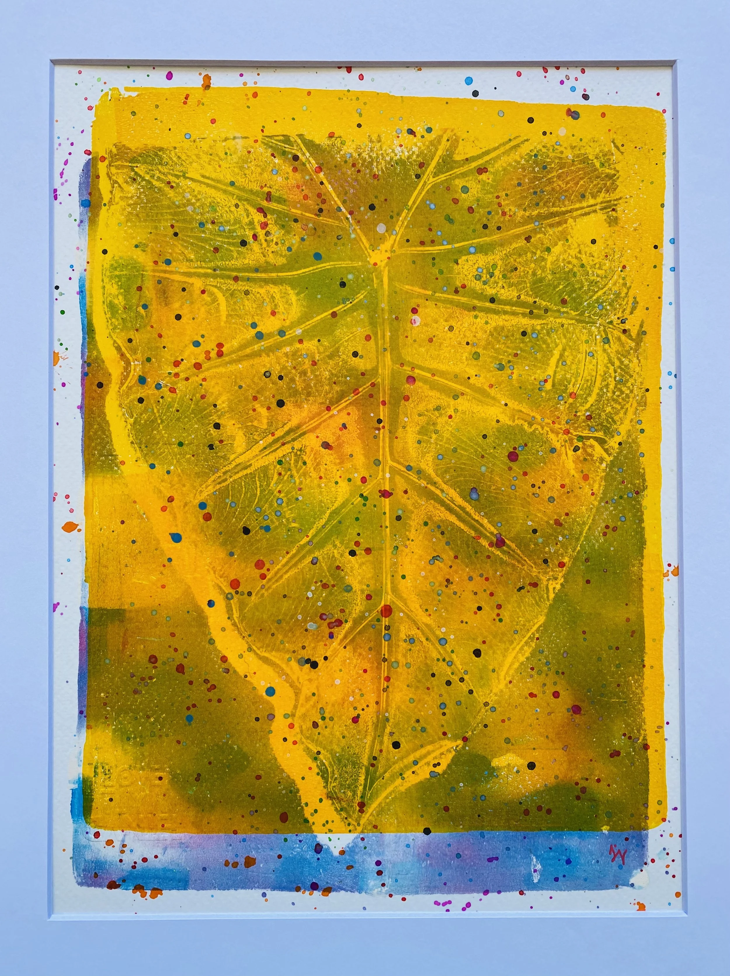 Elephant Ear Leaf (yellow)