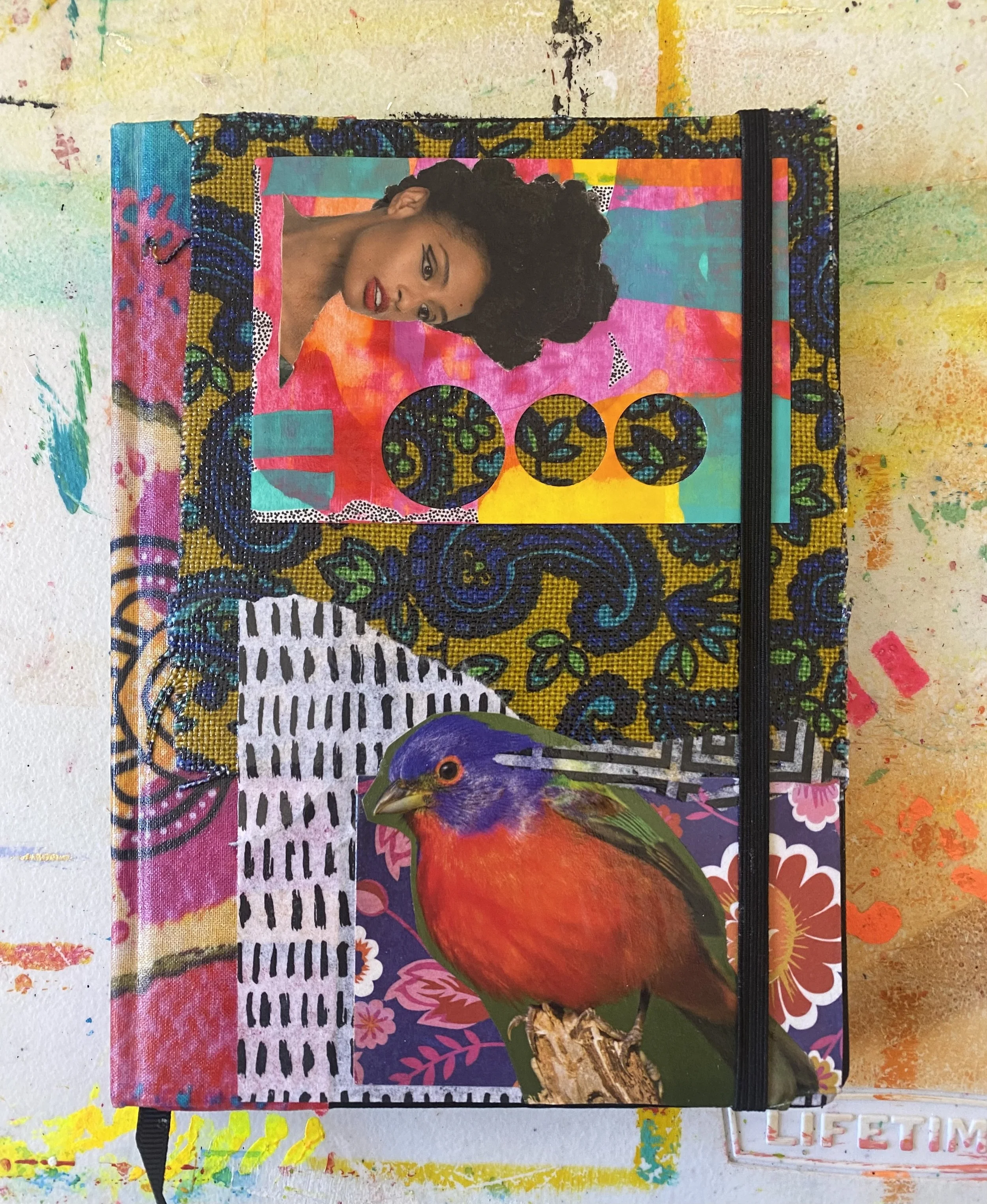 Little Birdie Journal (with black pages)