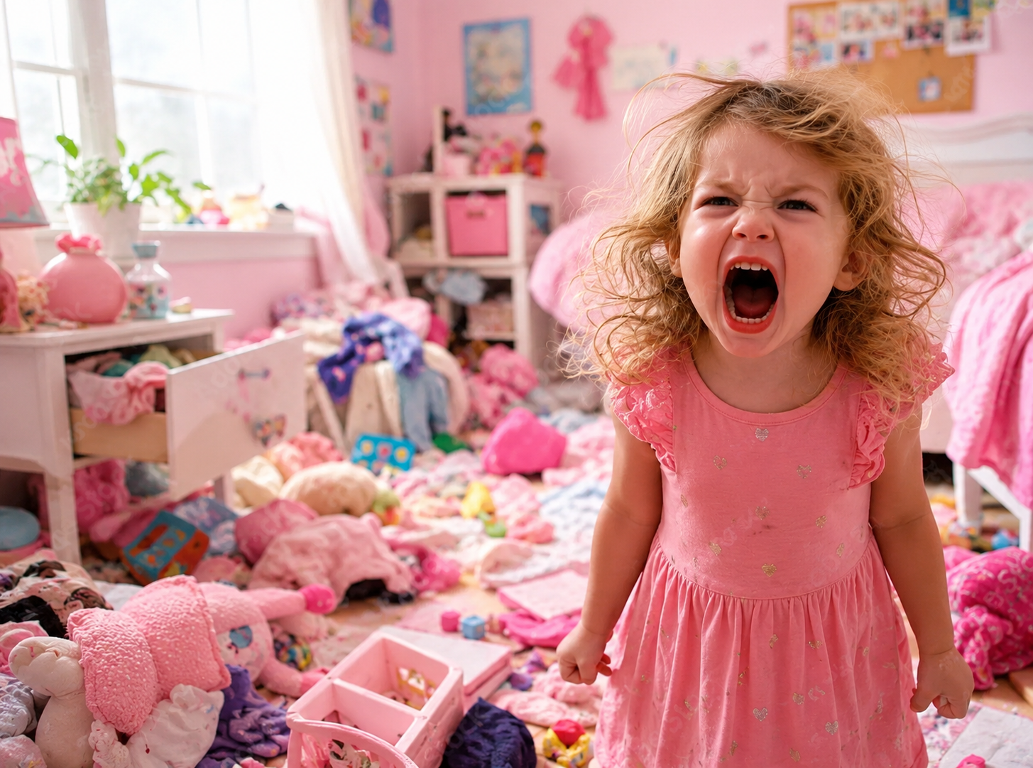 Pink Room Tantrum Mayhem