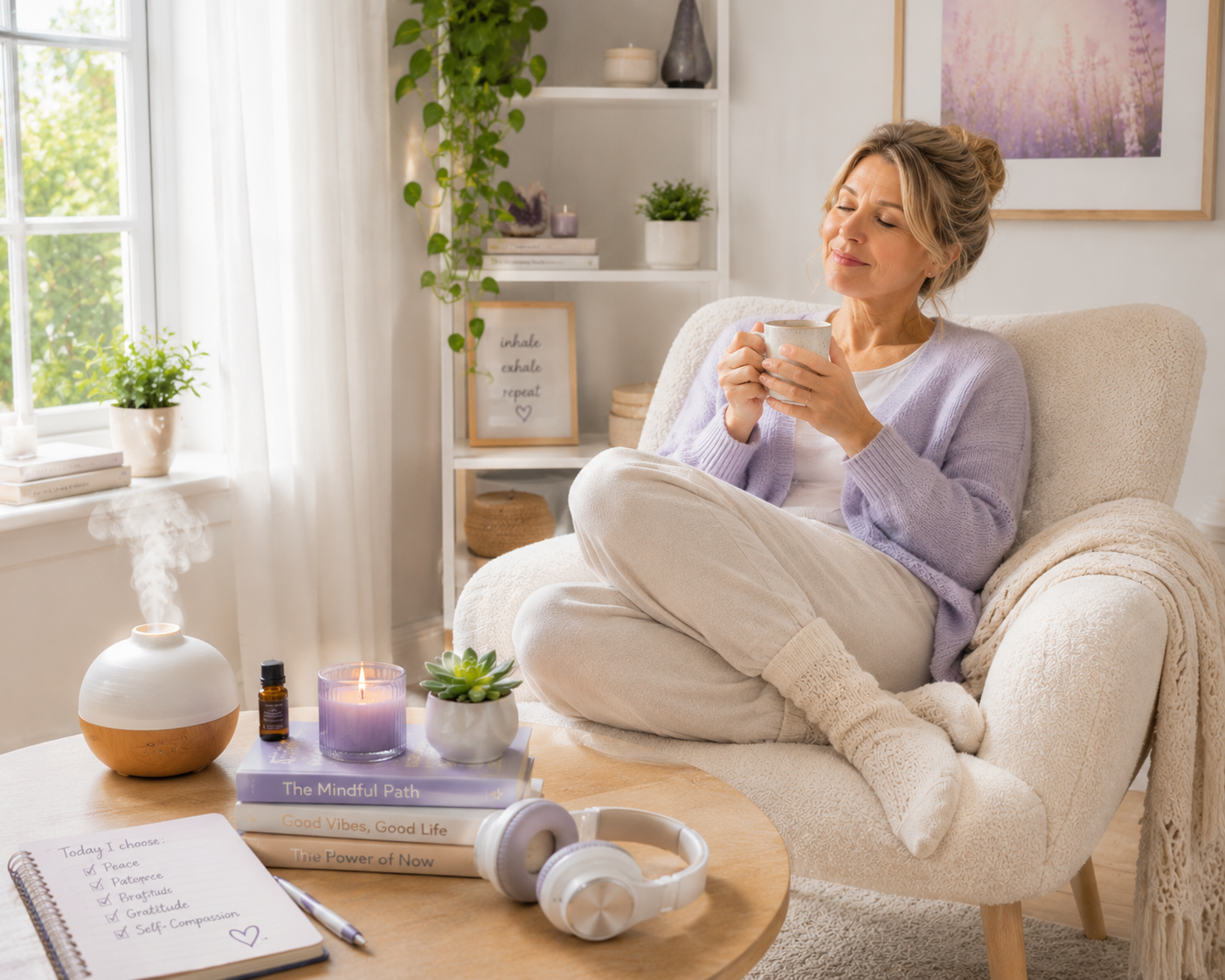Mindful Morning Reading Nook