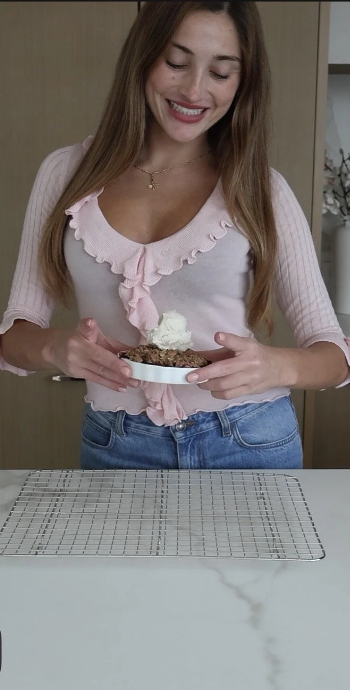 Single-Serve Berry Crumble 