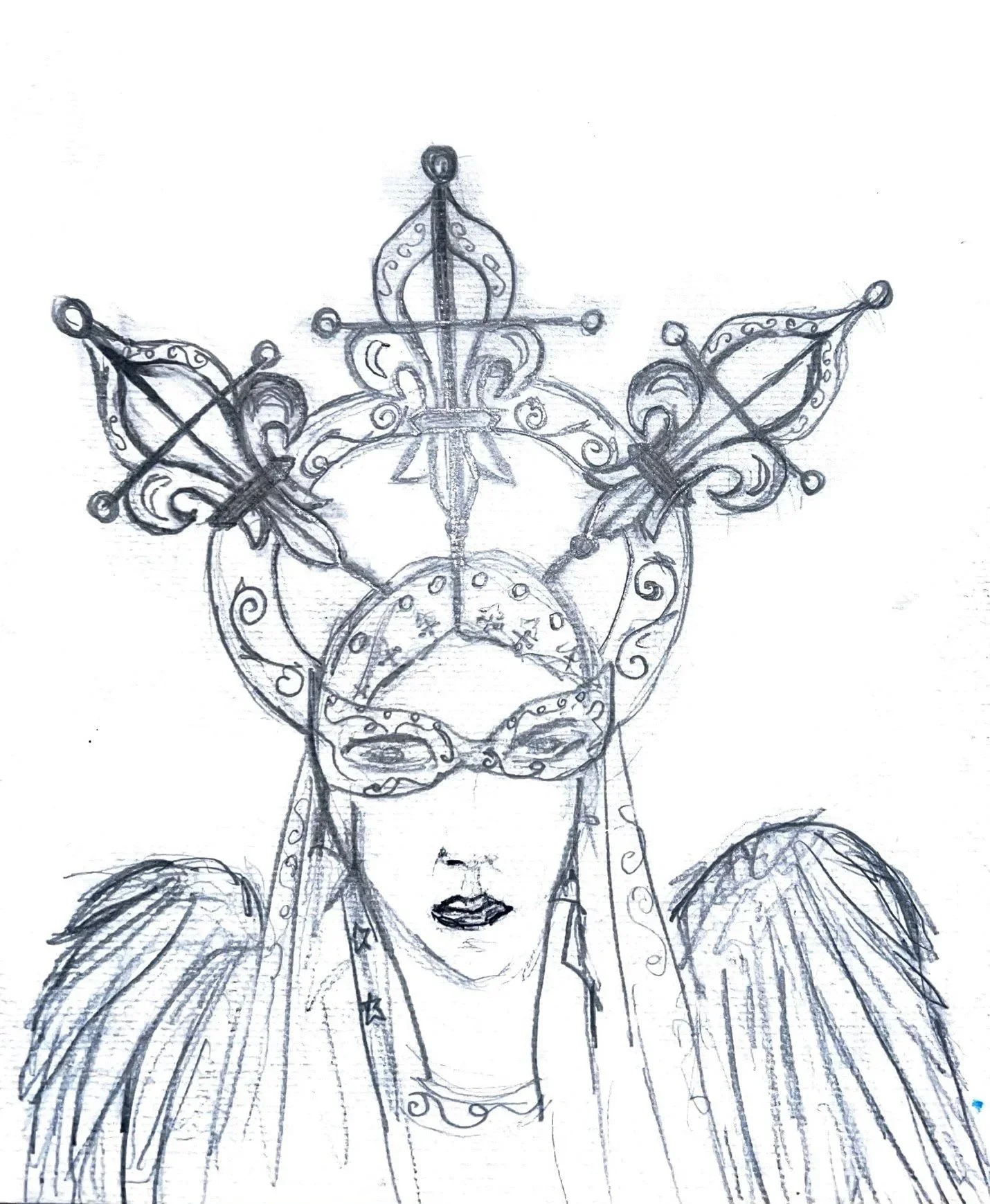 Holy Masquerade final body of work, process & Development