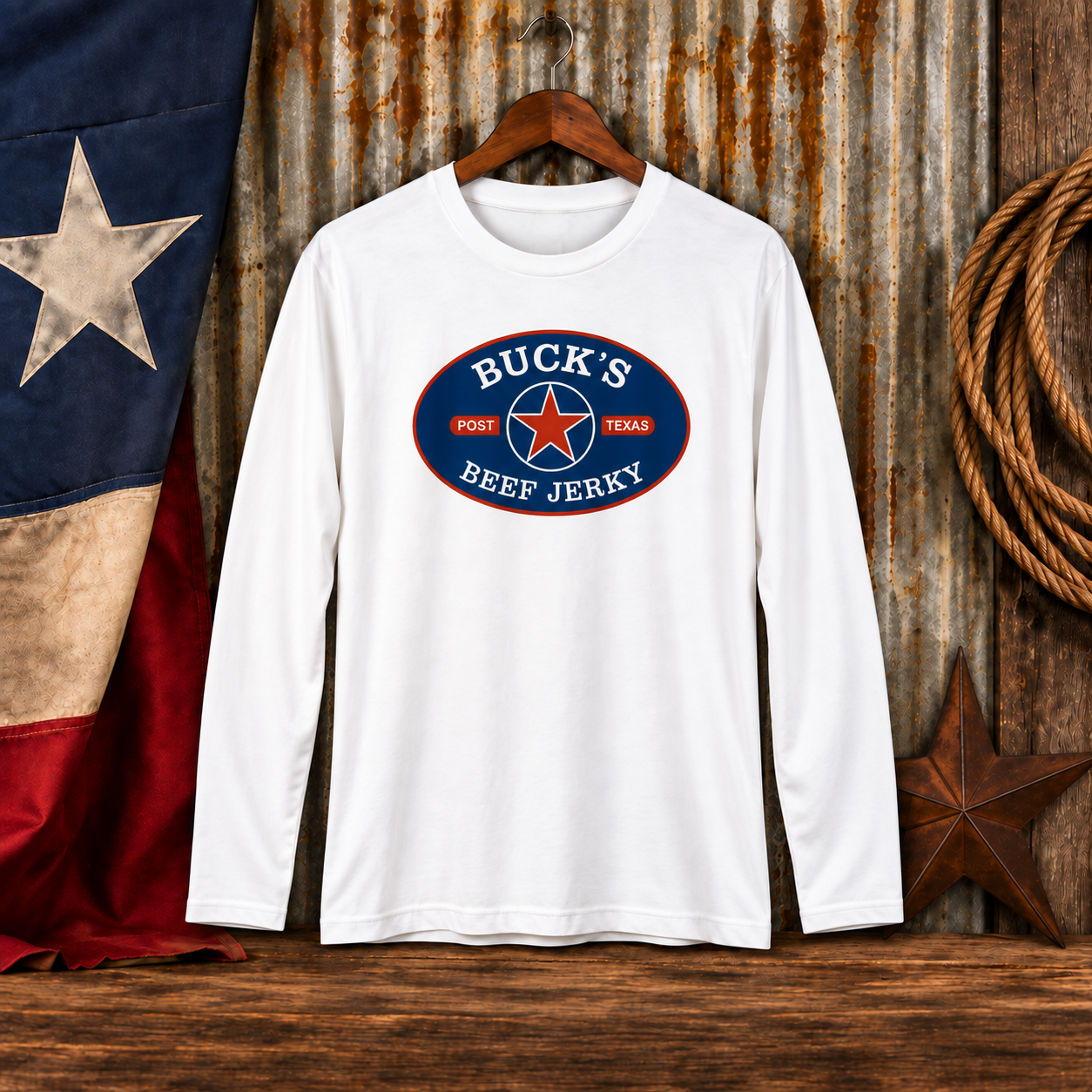 Buck's Beef Jerky Long Sleeve