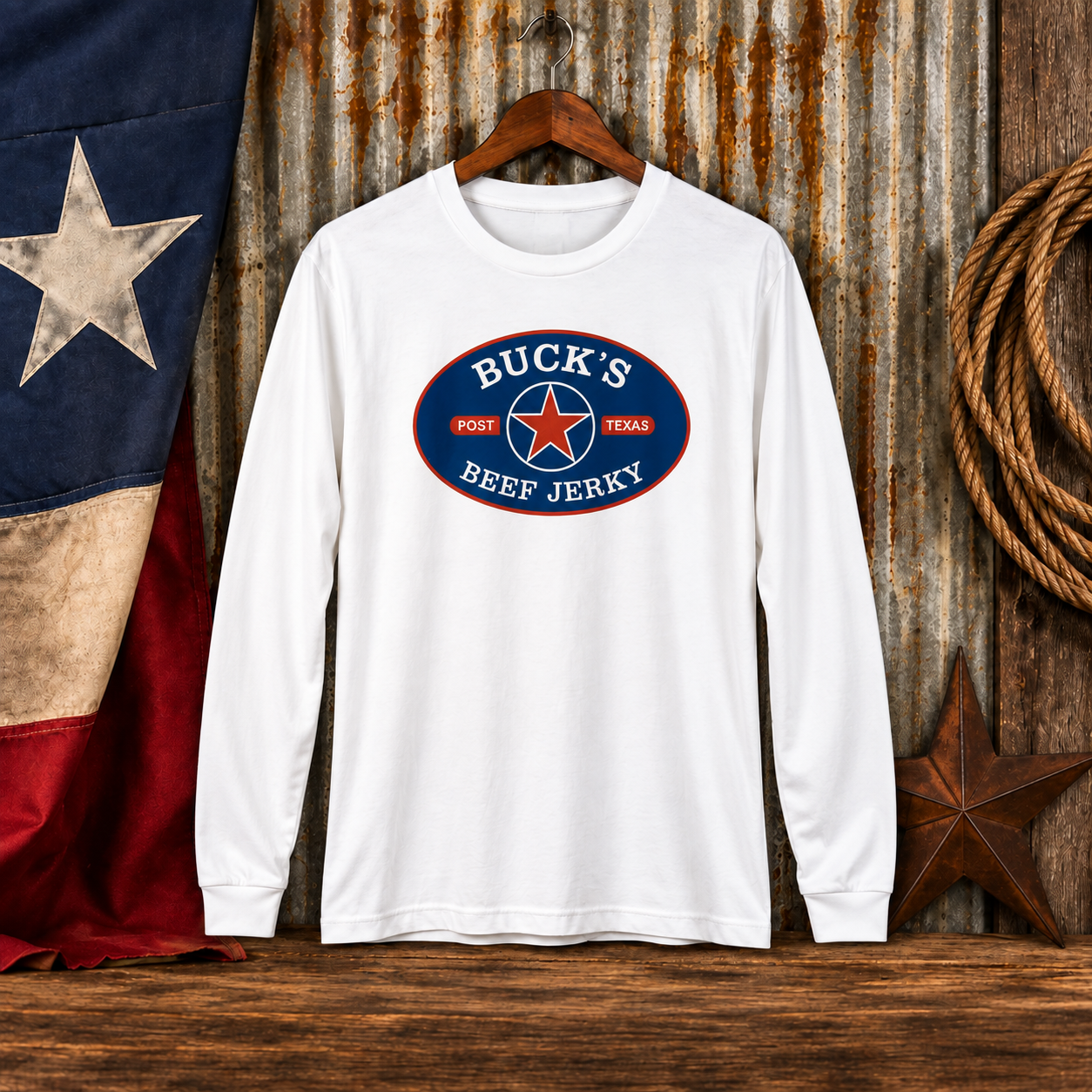 Buck's Beef Jerky Long Sleeve