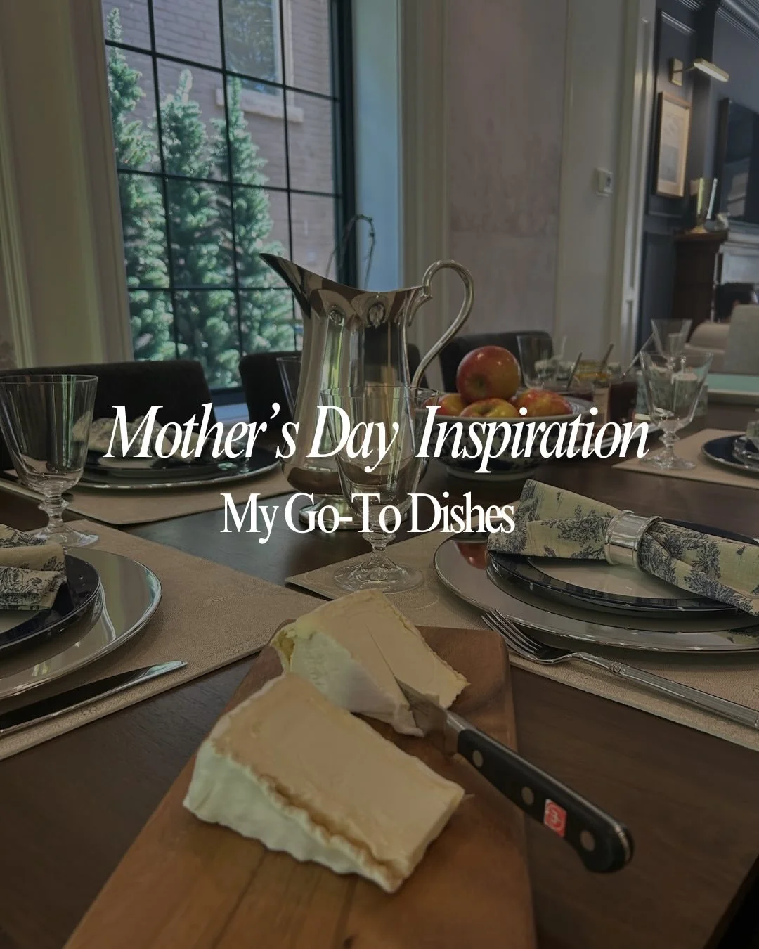 The best way to say &ldquo;I love you&rdquo; is usually through a seat at the table. 🤍 🥂
Sharing a few of my absolute go-to dishes for Mother&rsquo;s Day&mdash;from savory Quiche Lorraine to the ultimate brunch grazing boards. Whether you&rsquo;re 