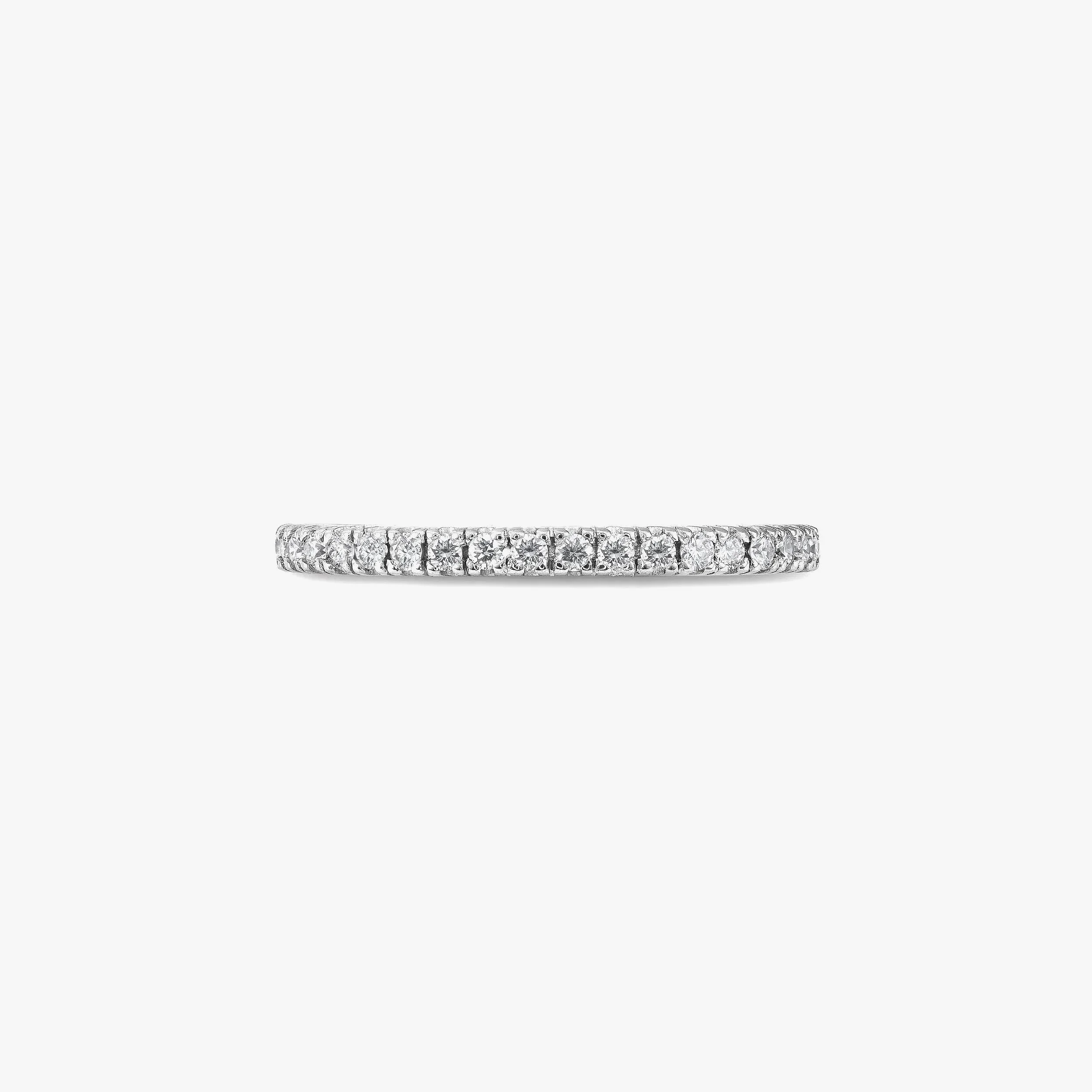 Natural Diamond Half Eternity Band