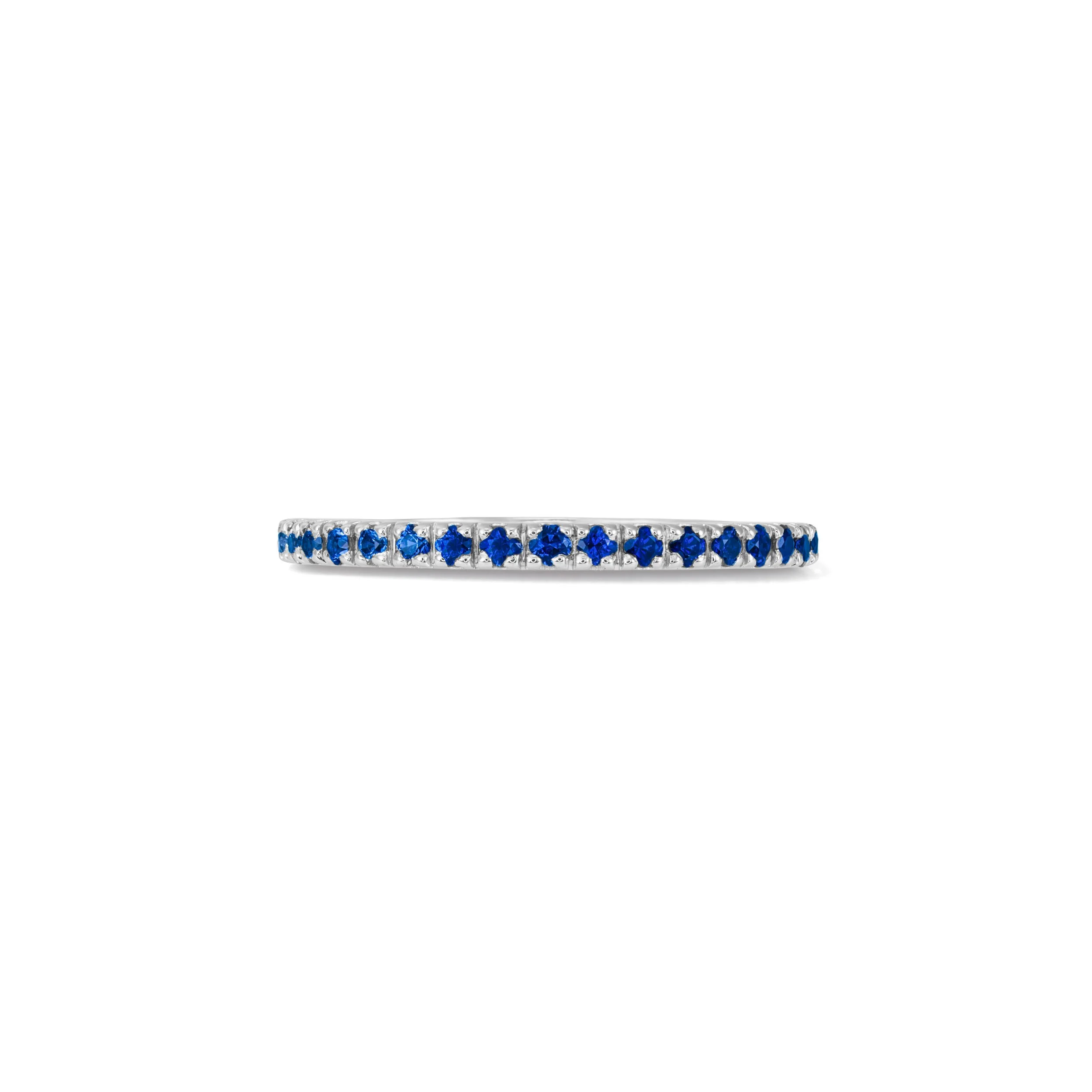 Natural Blue Sapphire Colour Shading Band