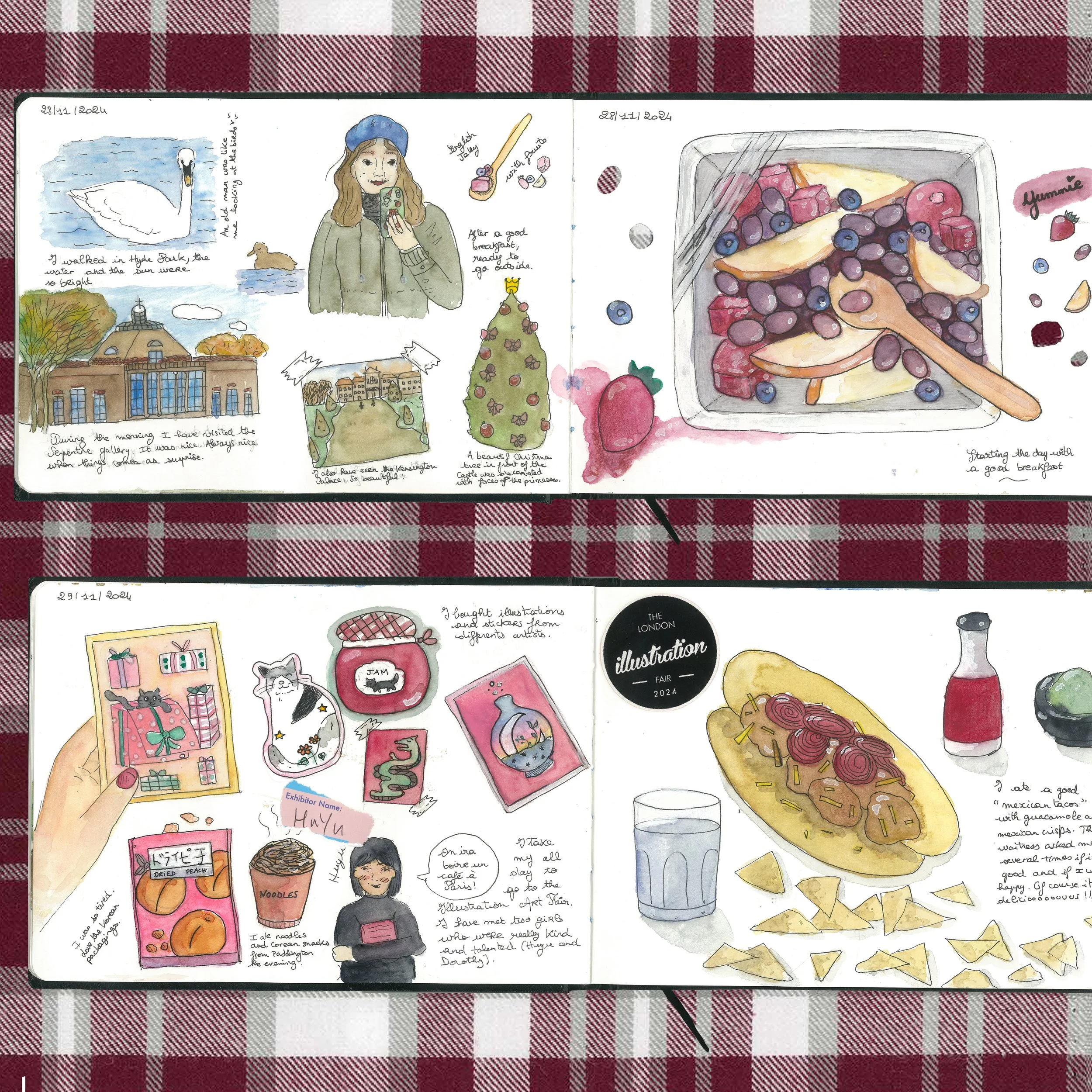 Atelier carnet de voyage à l'aquarelle, Conflans 🎨✈️