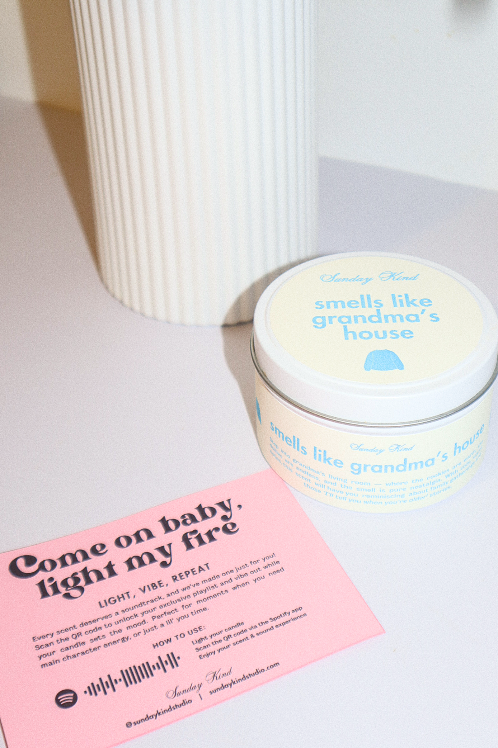 grandma core grandma's house scented candle