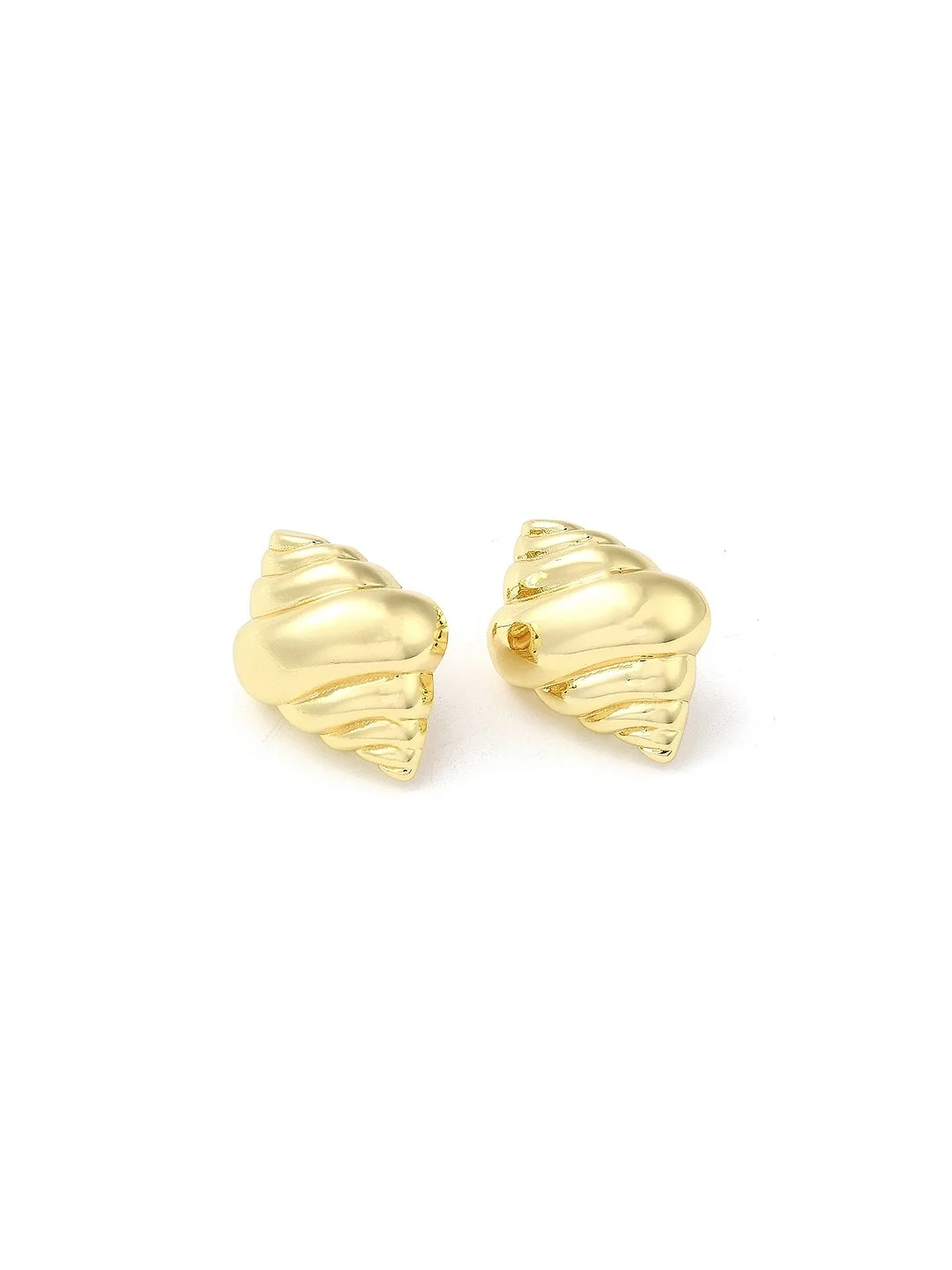 Audrey Croissant Earrings | Gold