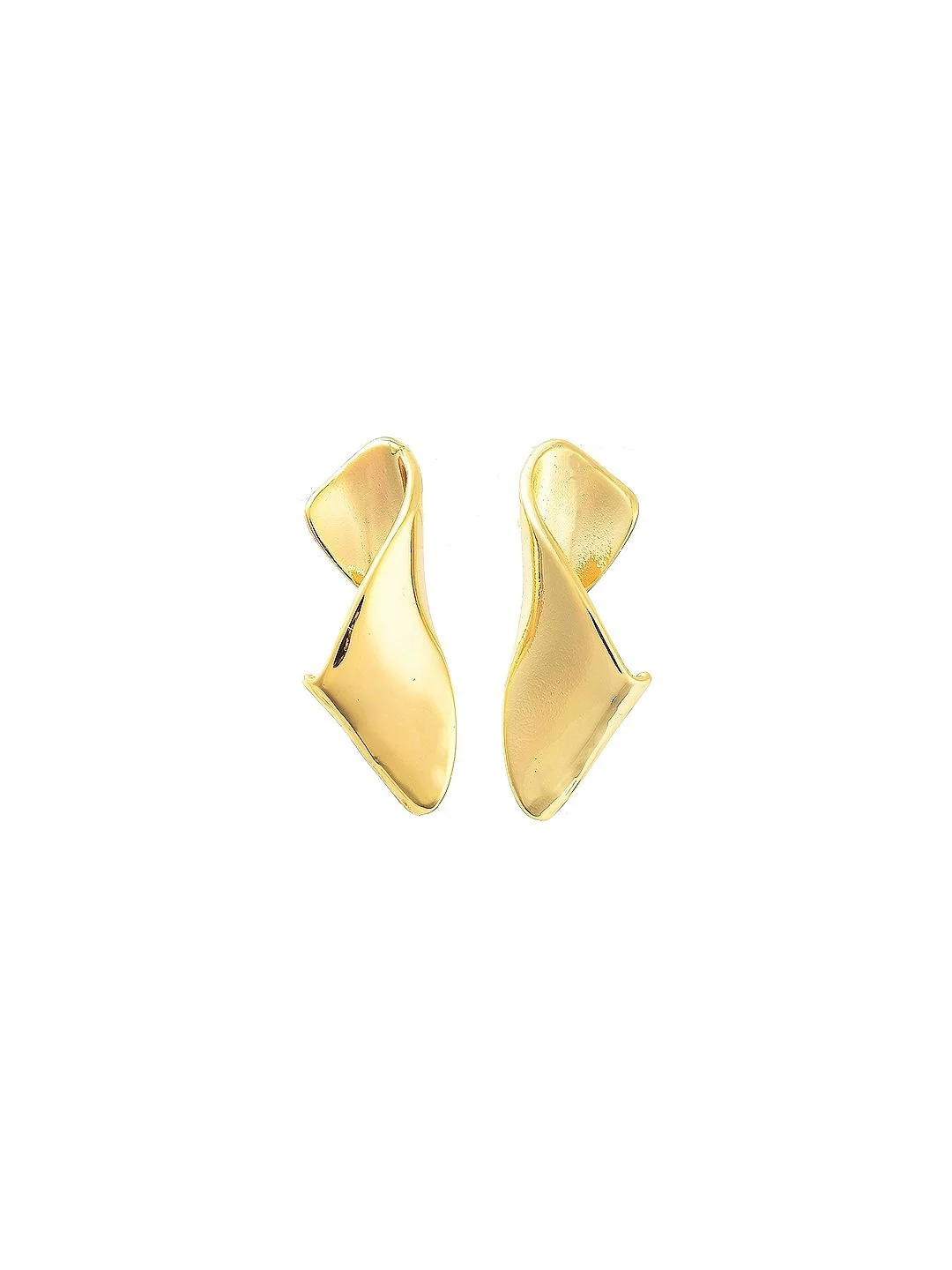 Anna Twist Earrings | Gold