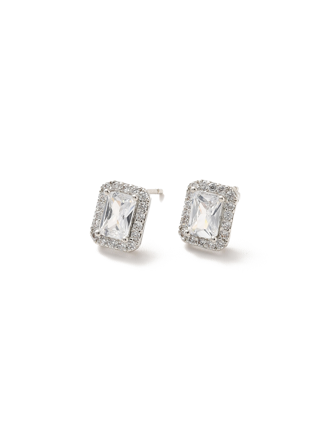Greta Classic Earrings | Silver