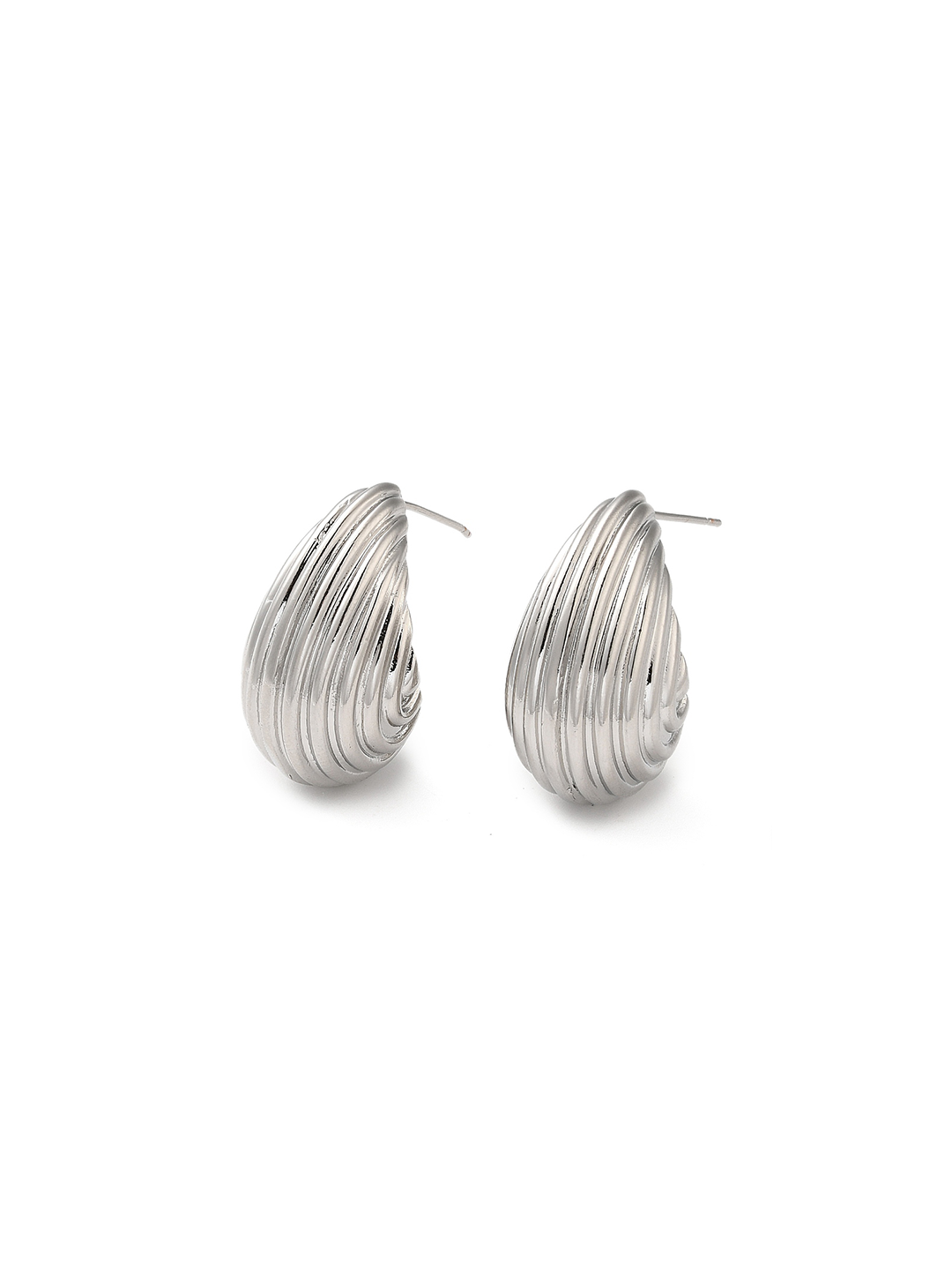 Dorothy Shell Earrings | Silver