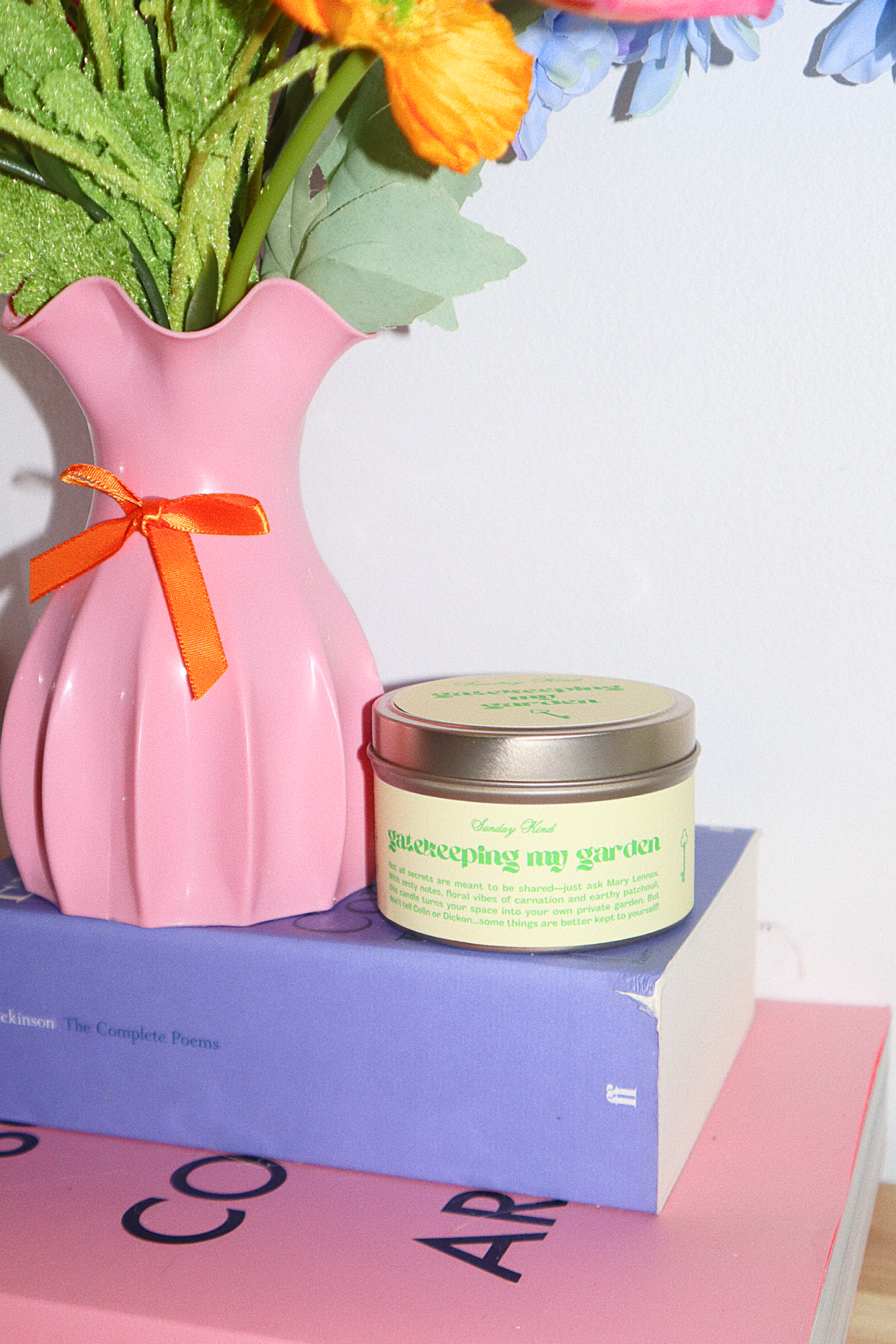 the secret garden scented candle