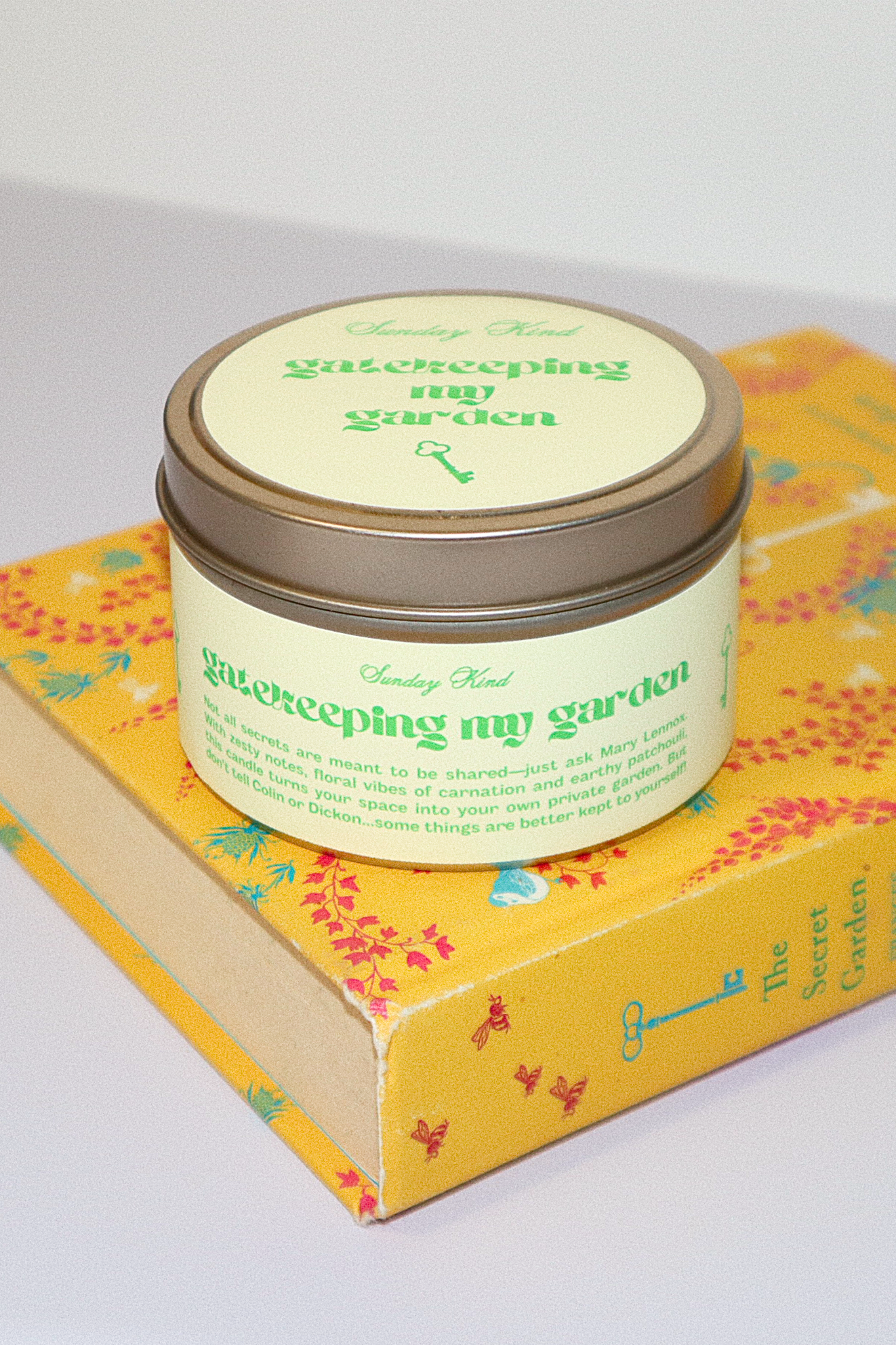 the secret garden scented candle