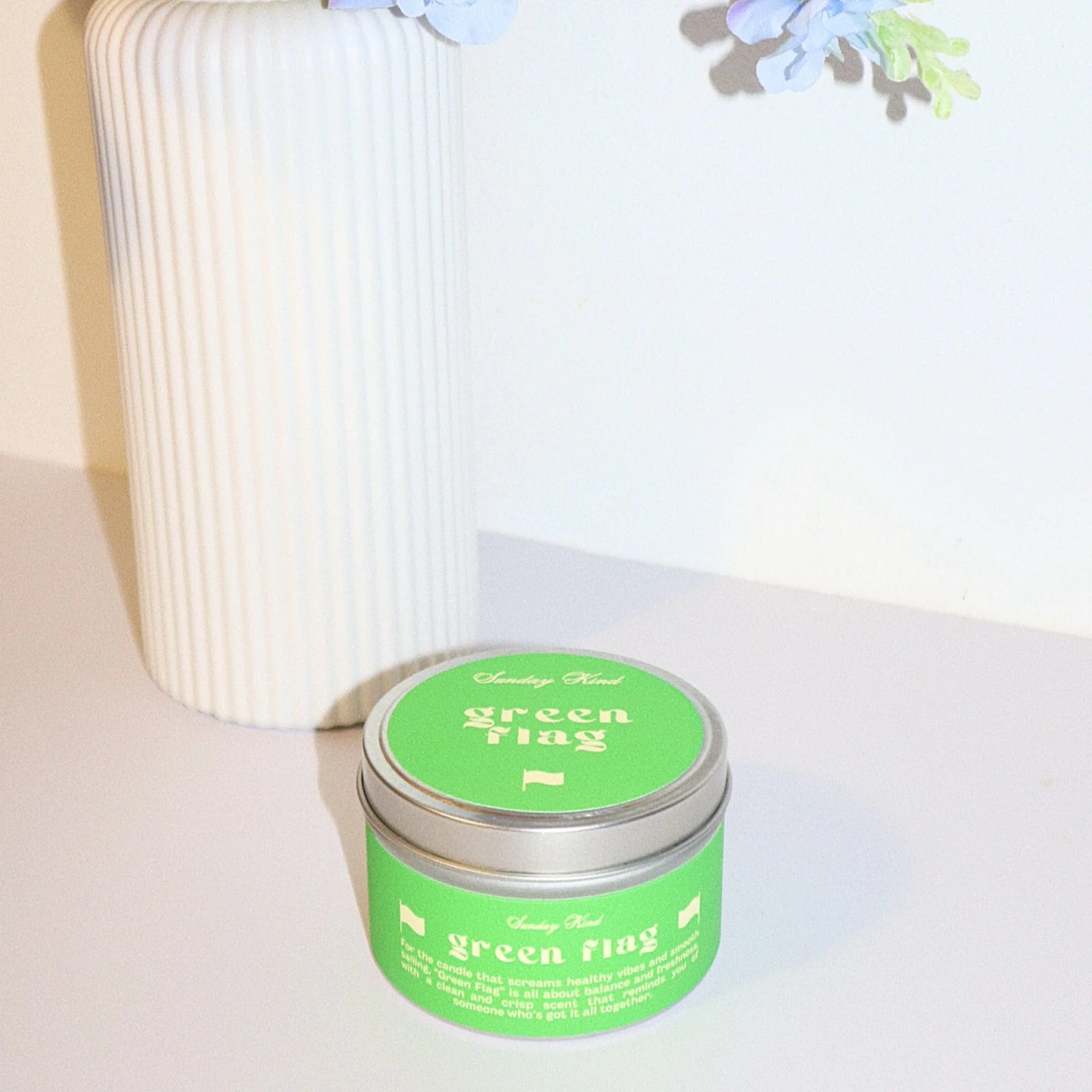 Green Flag Scented Candle