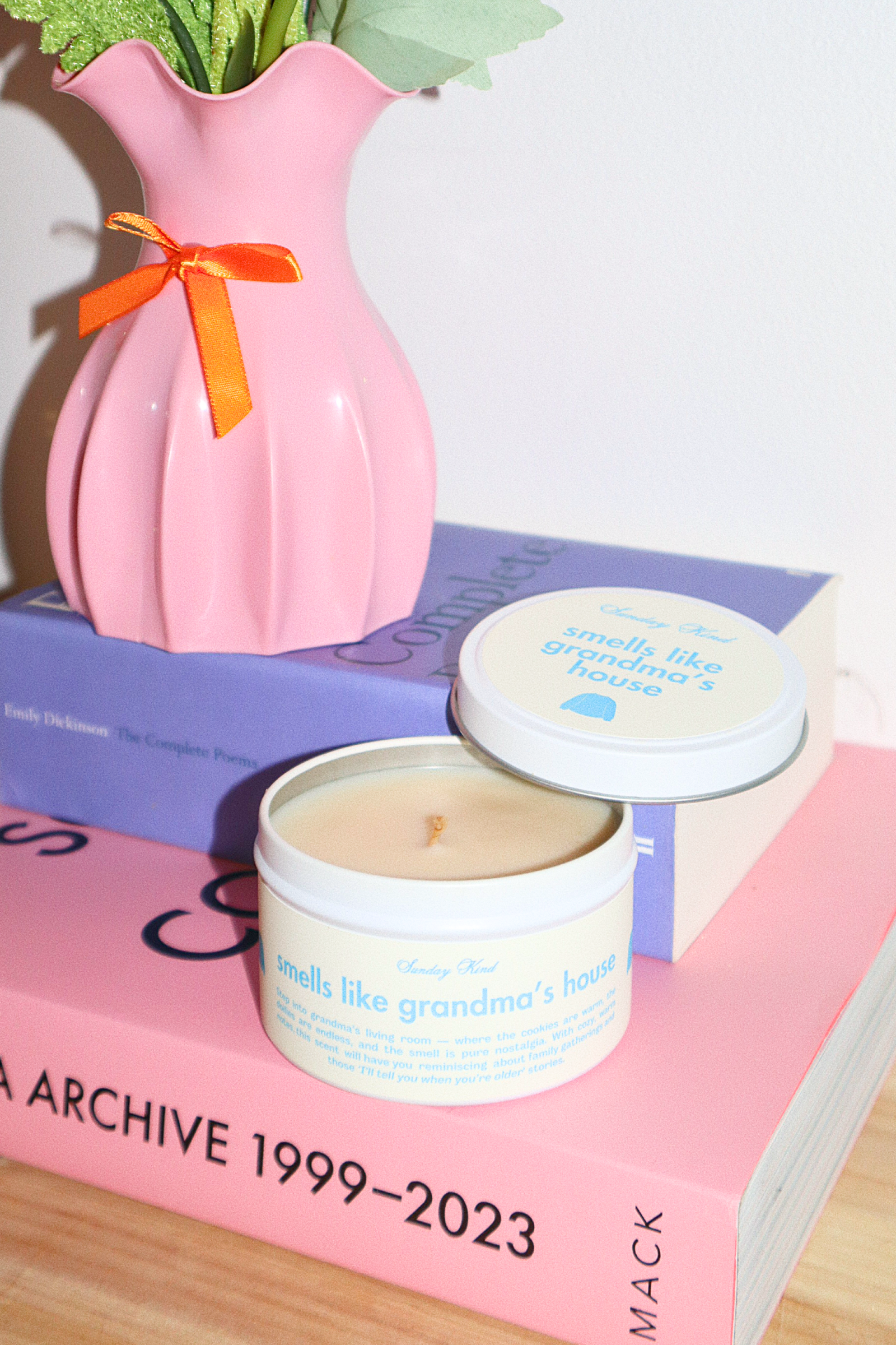 grandma core grandma's house scented candle