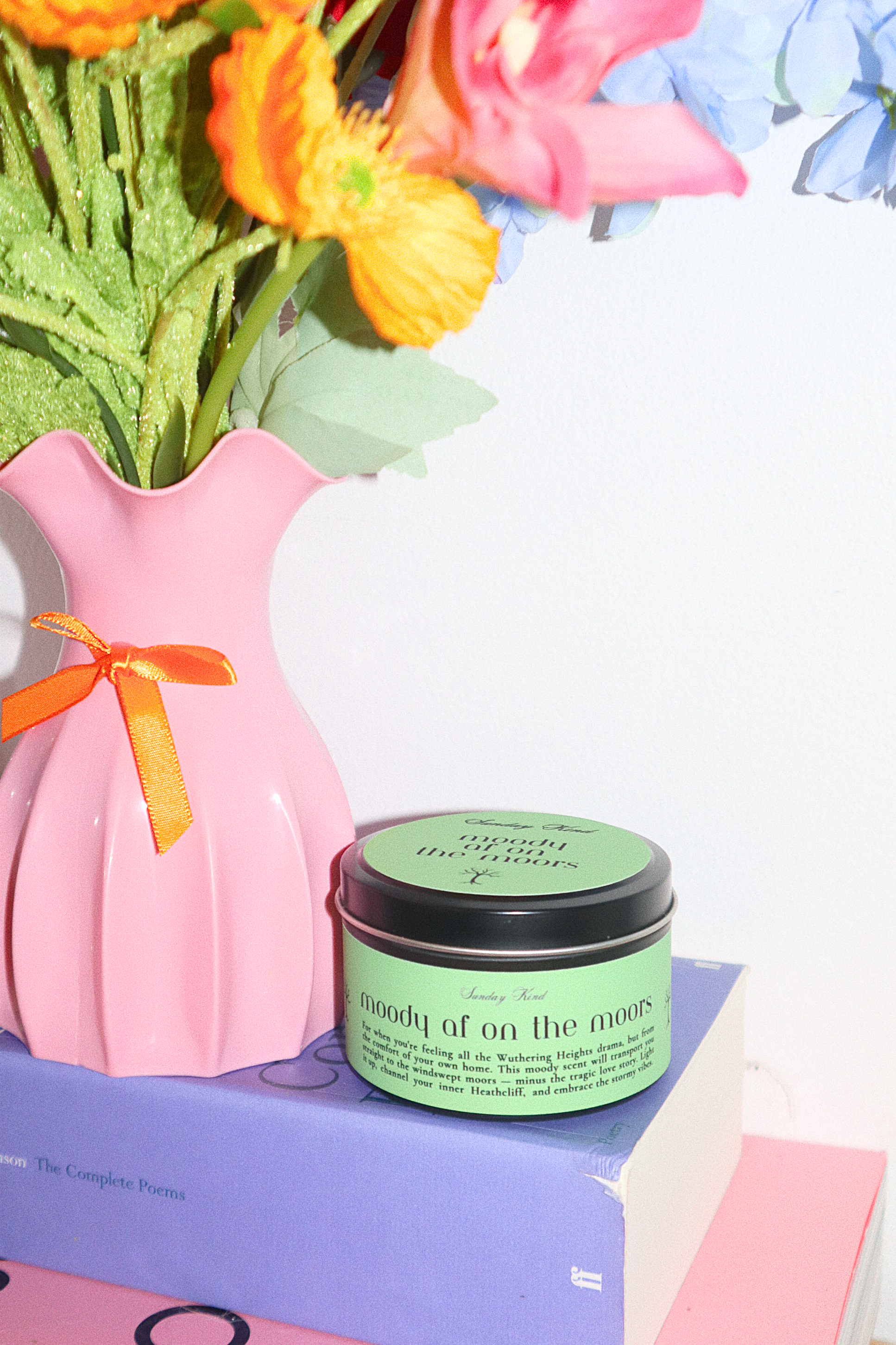 wuthering heights scented tin candle