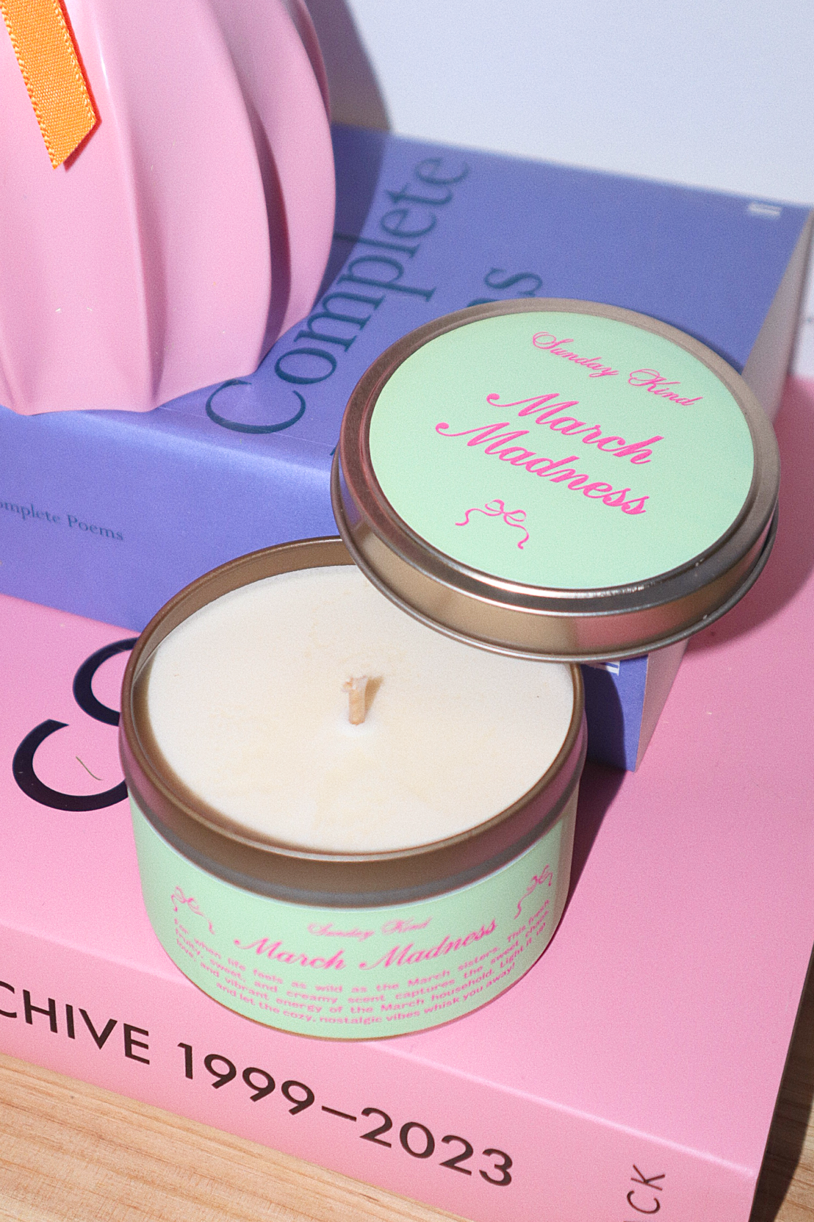 little women louisa may alcott scented tin candle