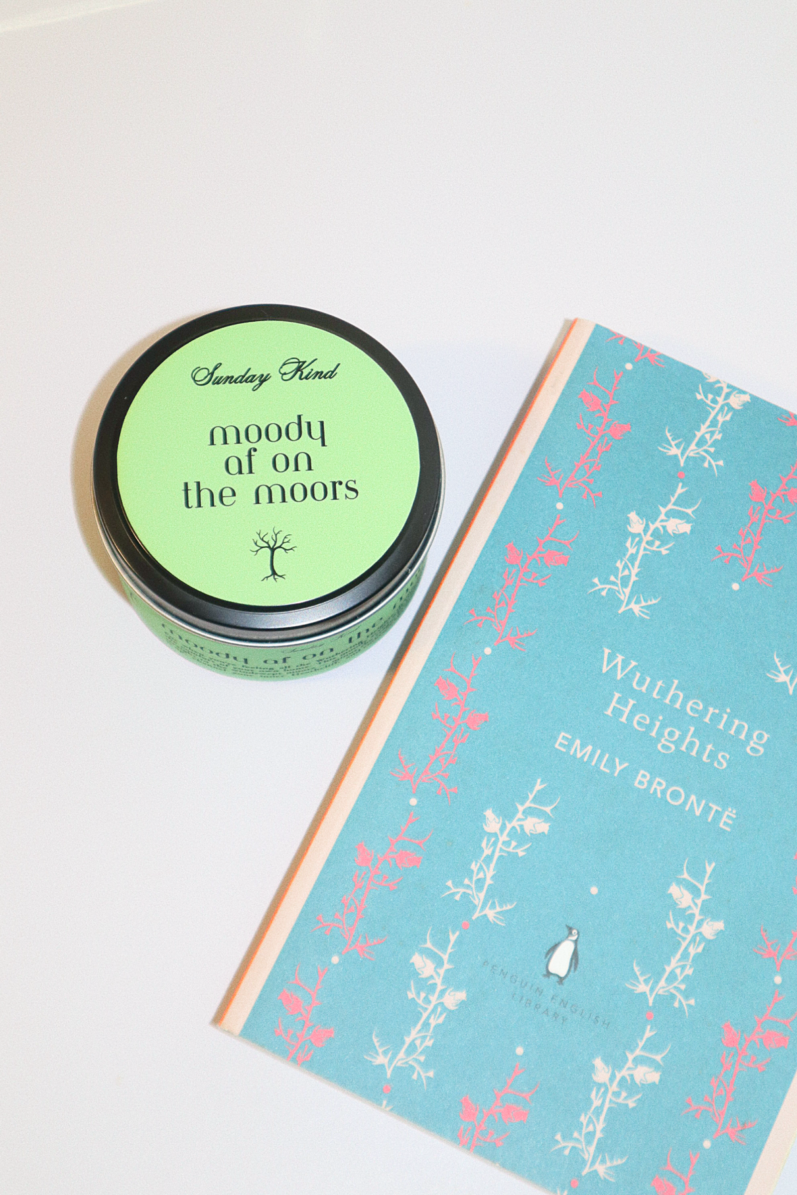 wuthering heights scented tin candle