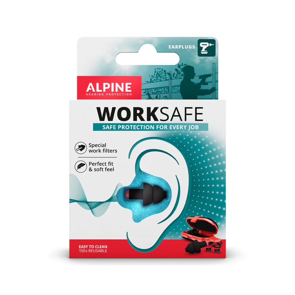 Alpine WorkSafe Plugs - Earplugs for Work