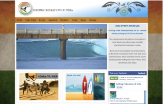 Surfing Federation of India (SFI) Official Website