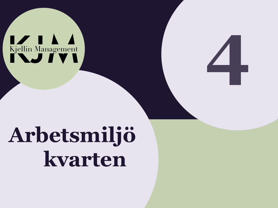 Arbetsmiljökvarten #4 Sammanfattning