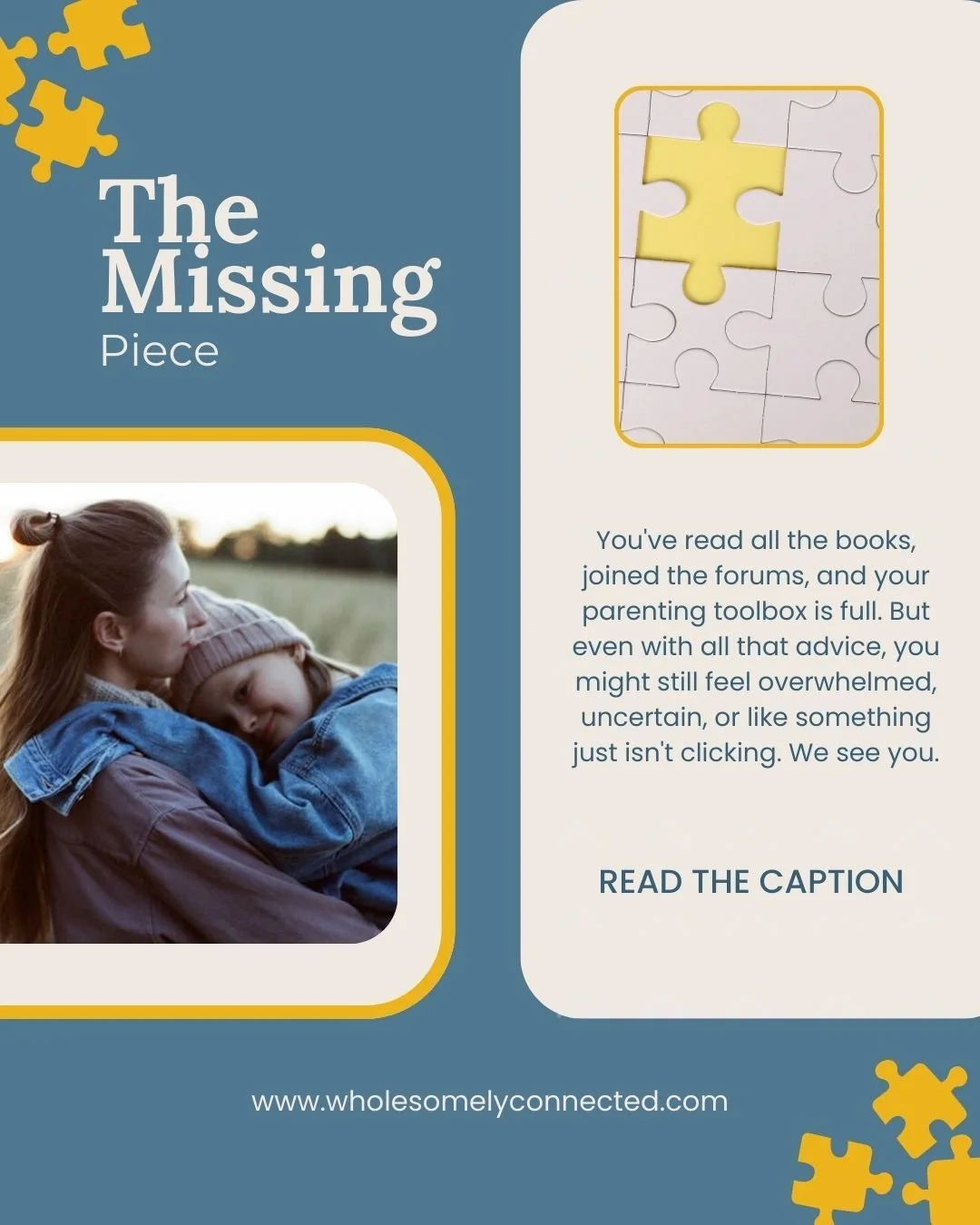 You've read all the books, joined the forums, and your parenting toolbox is full. But even with all that advice, you might still feel overwhelmed, uncertain, or like something just isn't clicking. We see you. 💙

What if the most powerful tool you ne