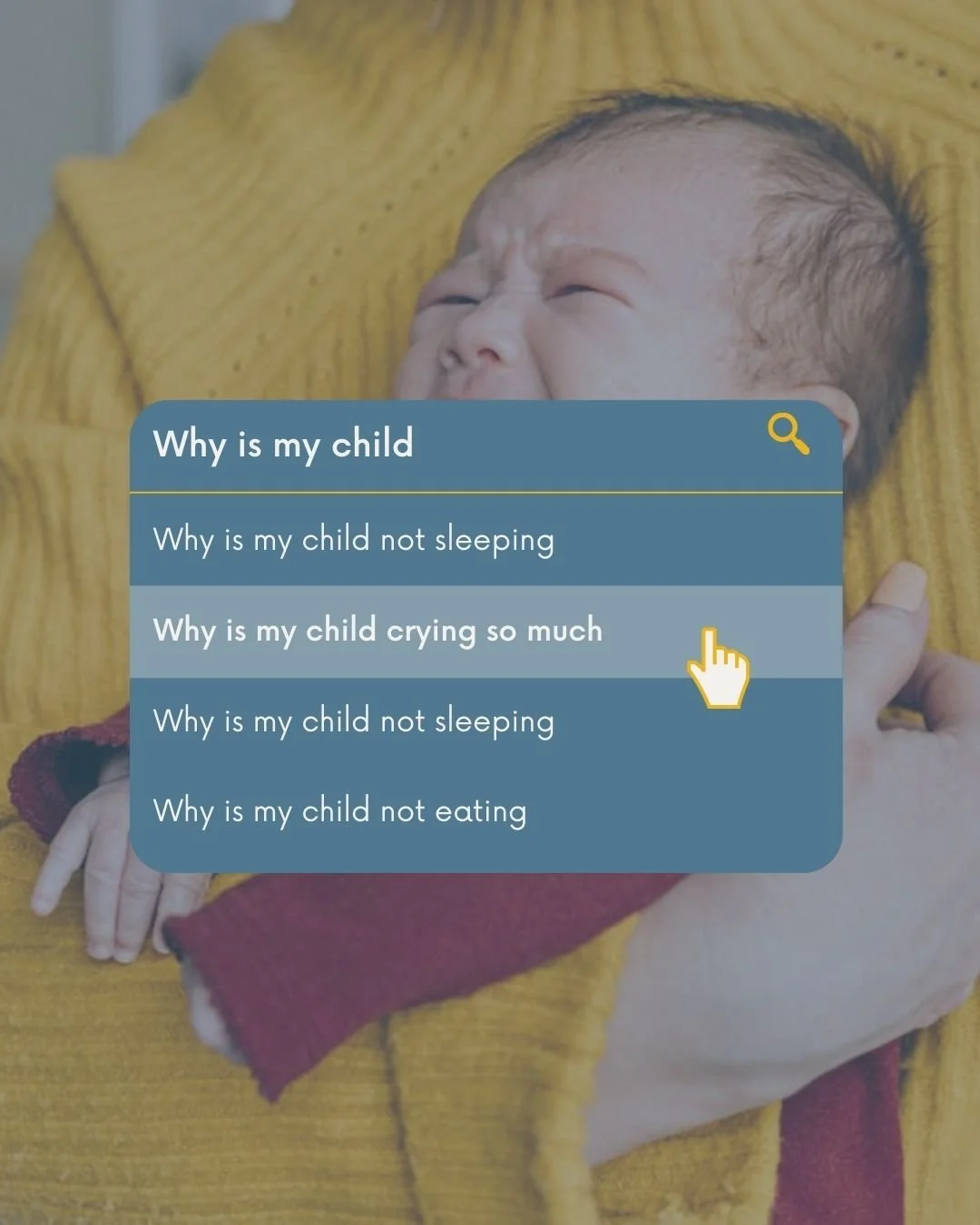 Why is my child crying so much? 😩

It's a question almost every parent has asked. When a baby cries, it can feel overwhelming, but what if you could understand the story behind the sound?

Your baby's cry is a form of communication. It's a key part 