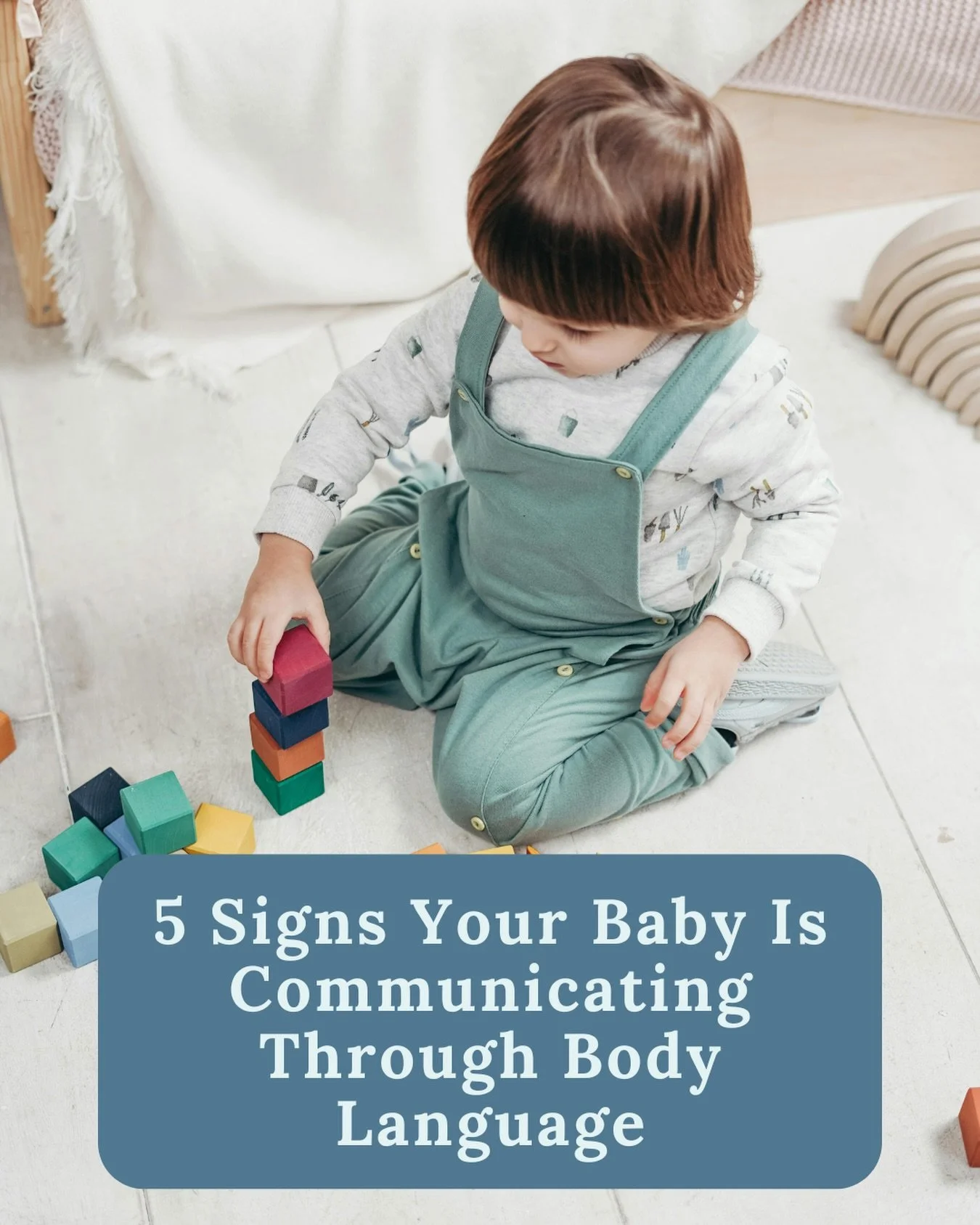 Babies speak long before they learn words.

They communicate through their bodies, their movements, their expressions, and their responses to the world around them.

Here are 5 small signs your baby may be trying to communicate something important:

