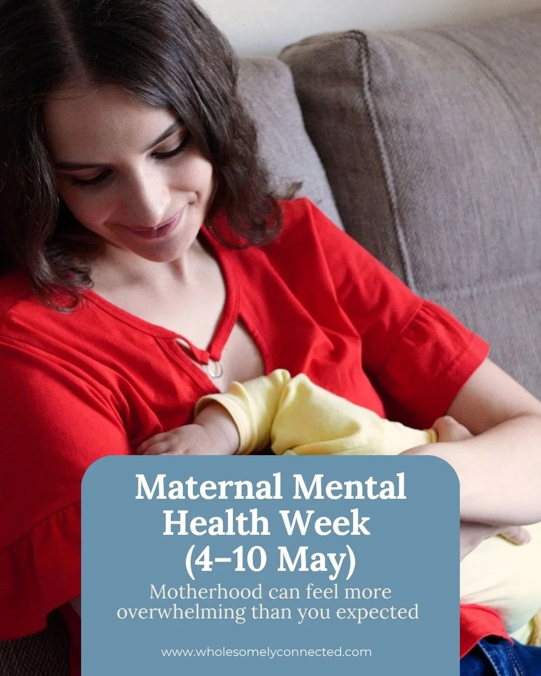 Motherhood can feel heavy in ways no one really prepares you for.⁠
⁠
Not just the tiredness,⁠
but the constant emotional demand, the noise, the intensity of your child&rsquo;s needs.⁠
⁠
During Maternal Mental Health Week, there&rsquo;s something impo