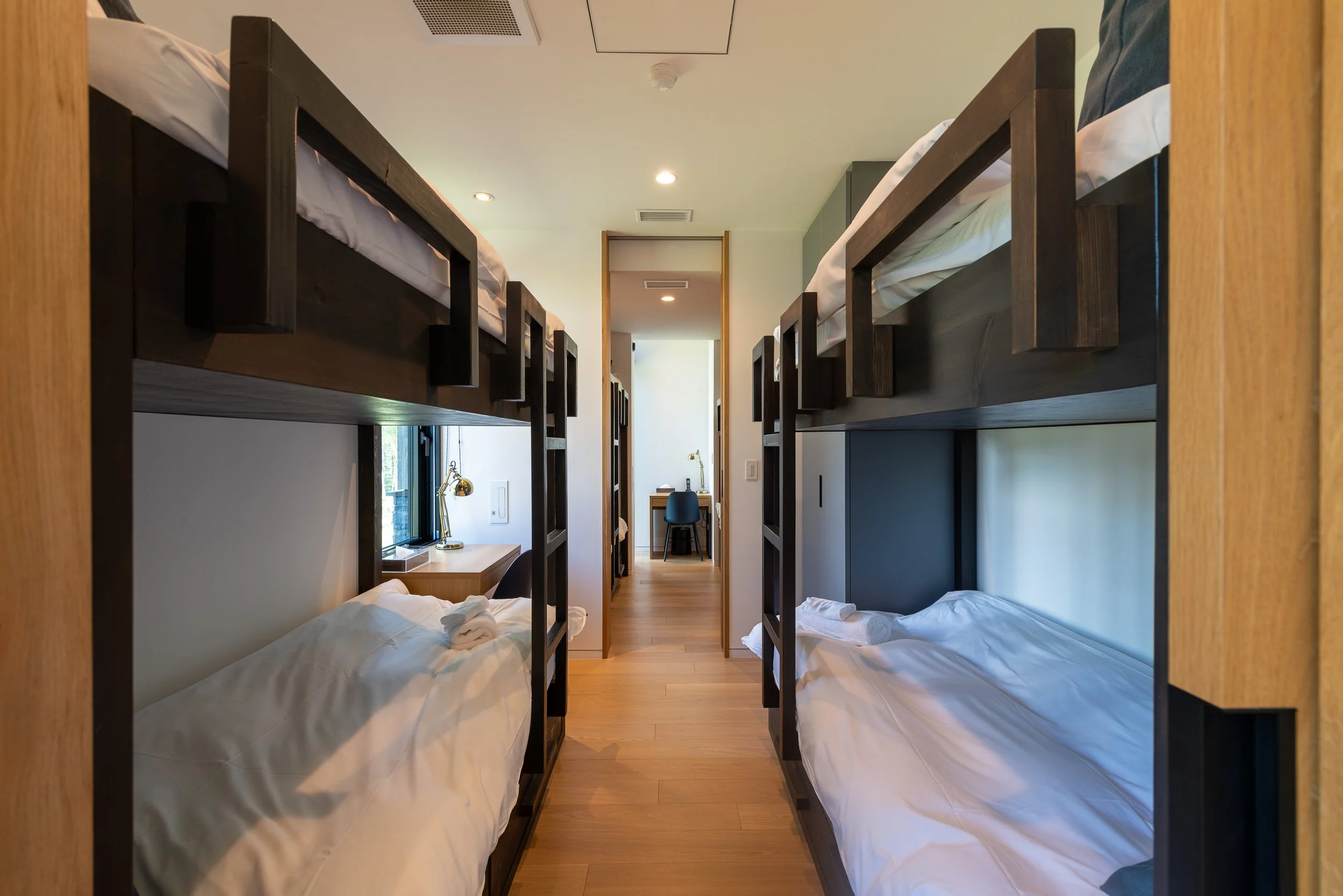 Bedroom 5 with Bunk Beds - Kazahana at Hanaridge Chalet - Niseko