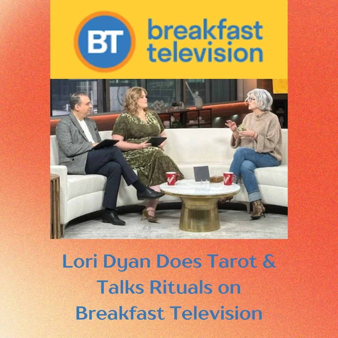 Lori Dyan does tarot and talks rituals live on City TV Breakfast Television
