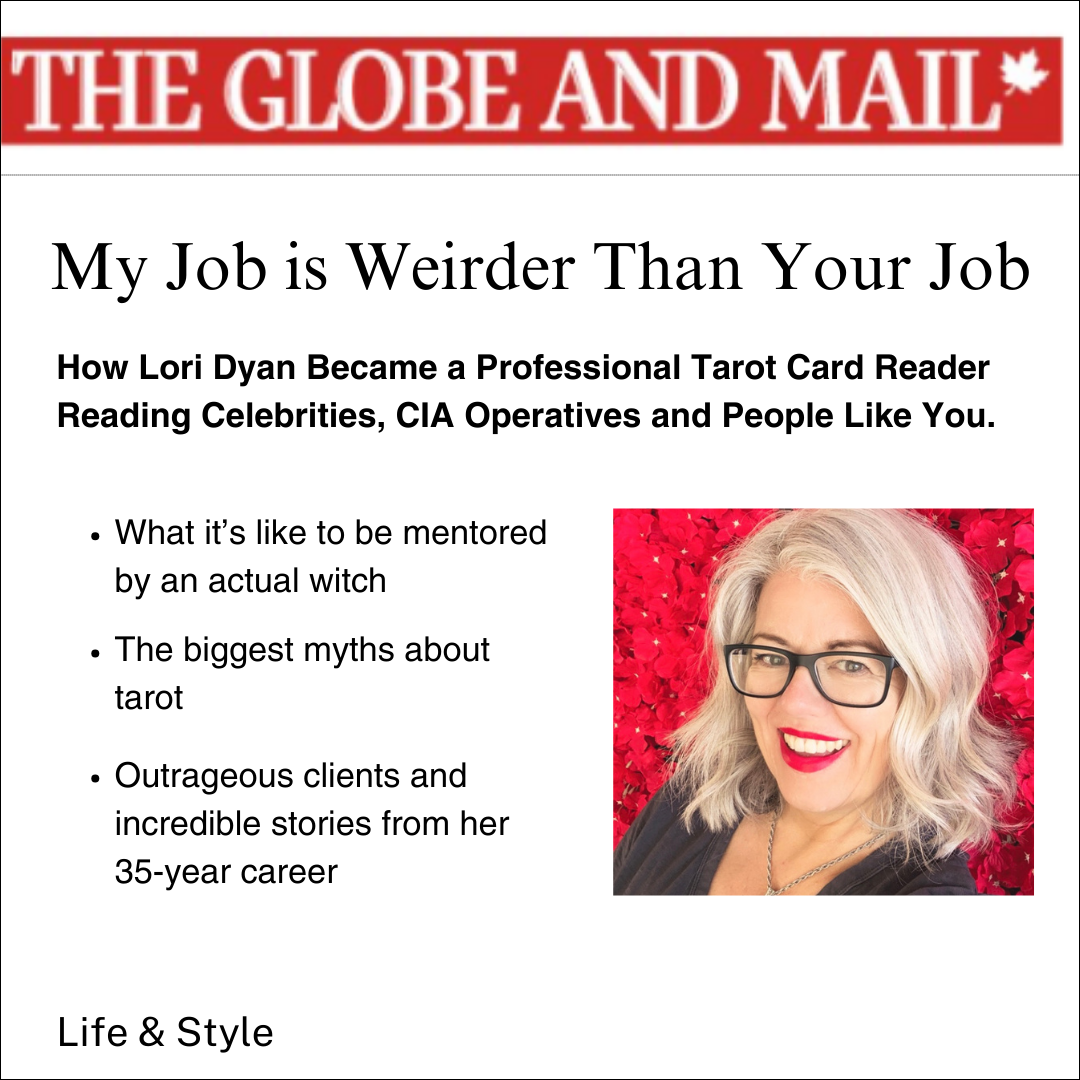 Lori Dyan featured in the Globe & Mail