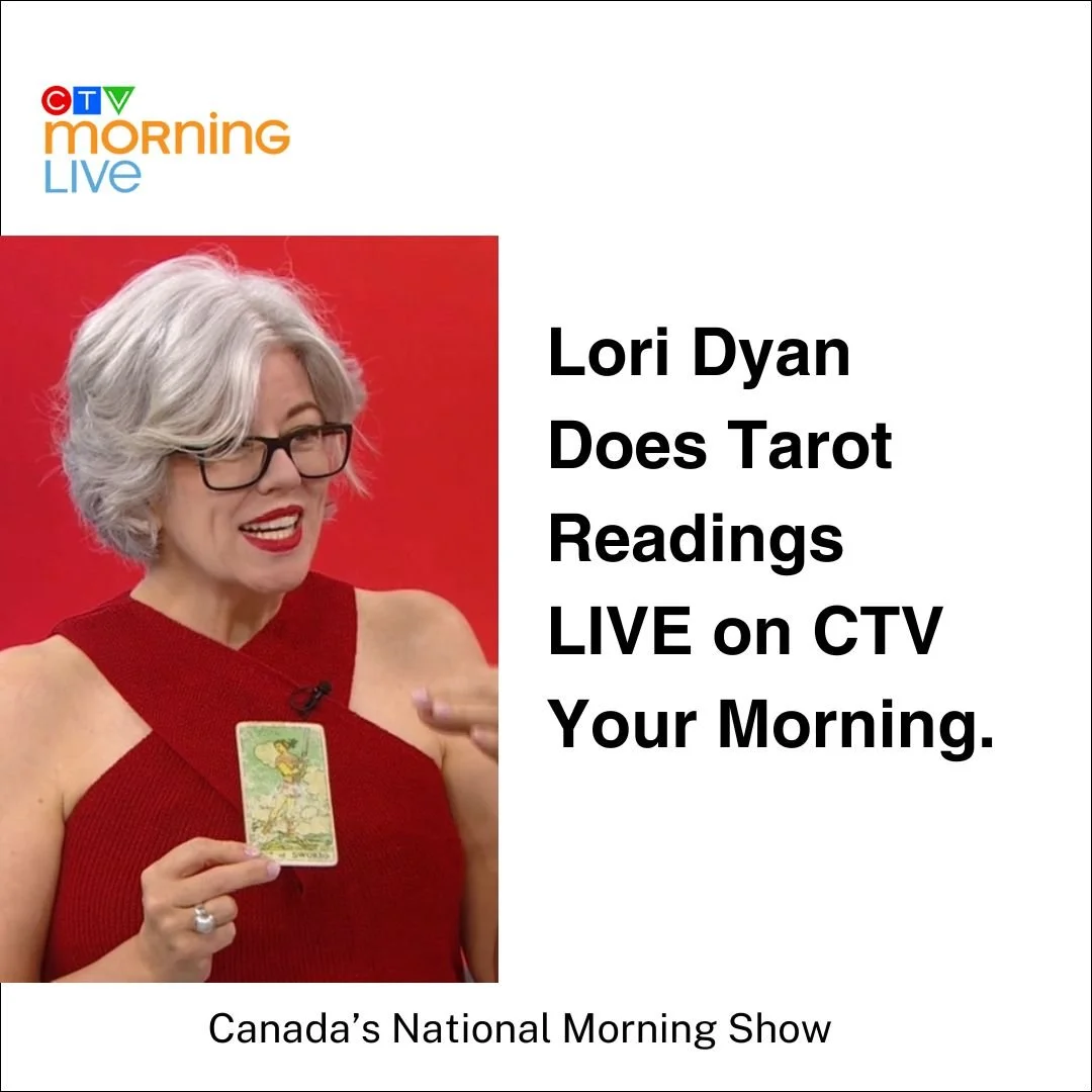 Lori Dyan does tarot readings live on CTV your morning