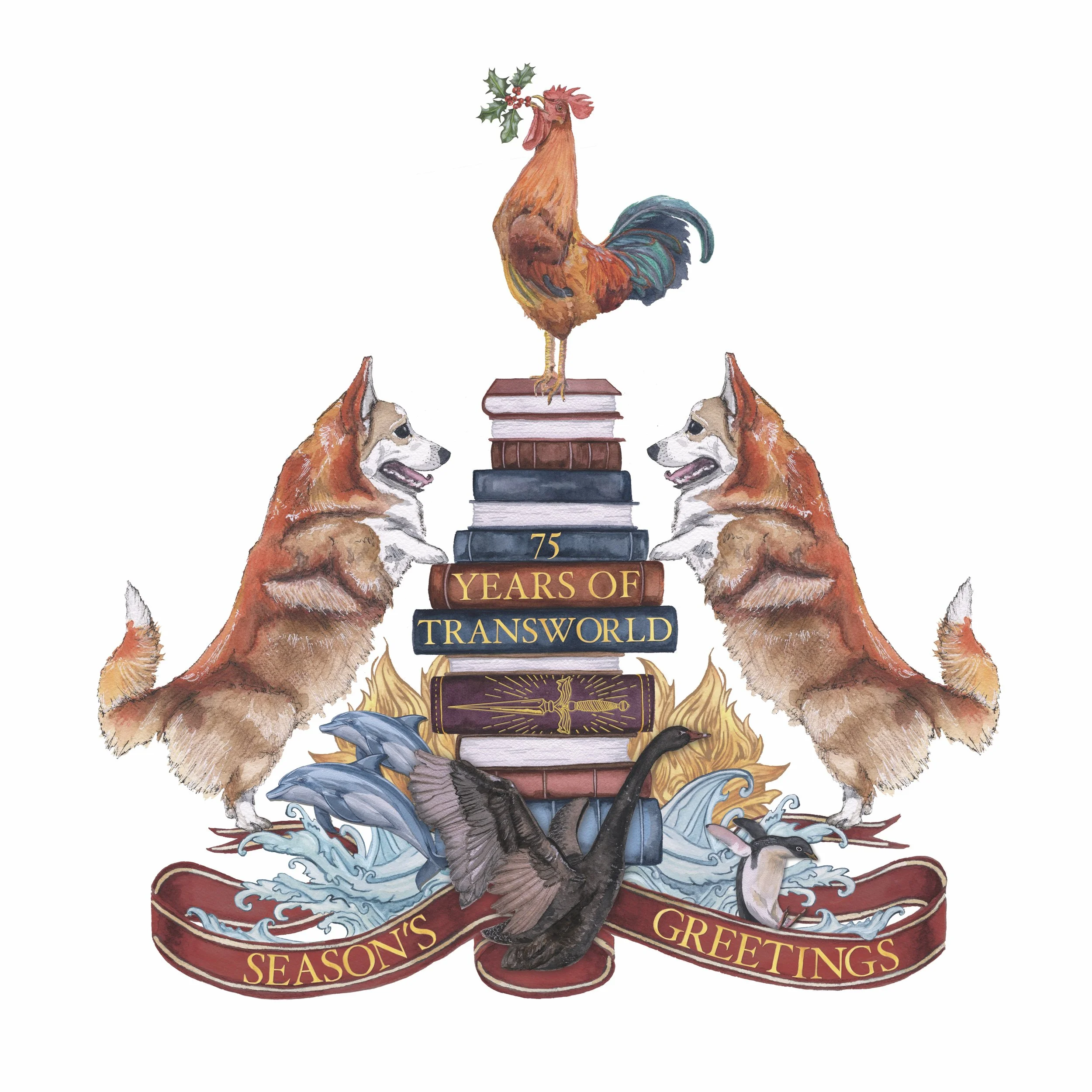 Transworld Publishing Christmas Card