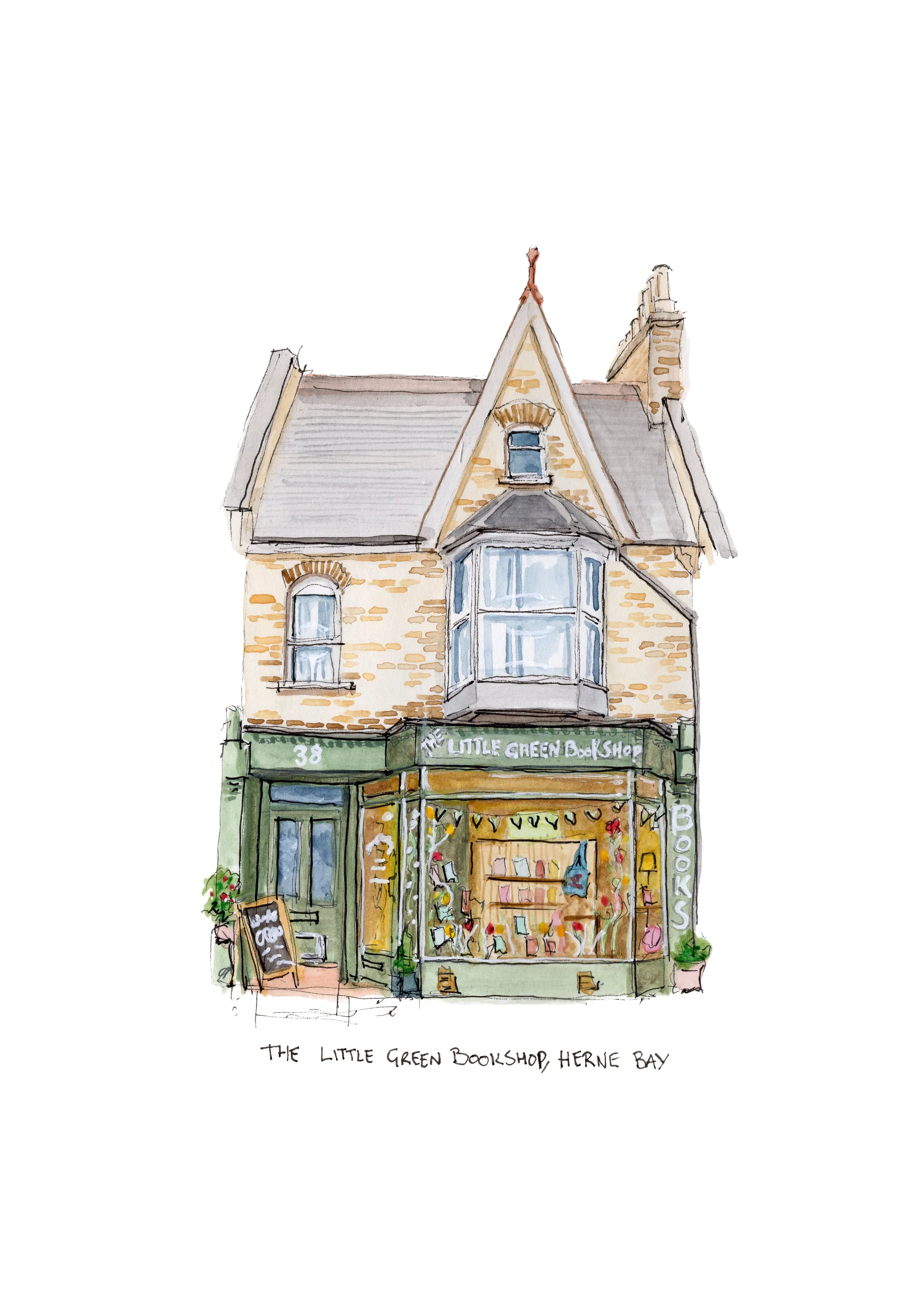 The Little Green Bookshop