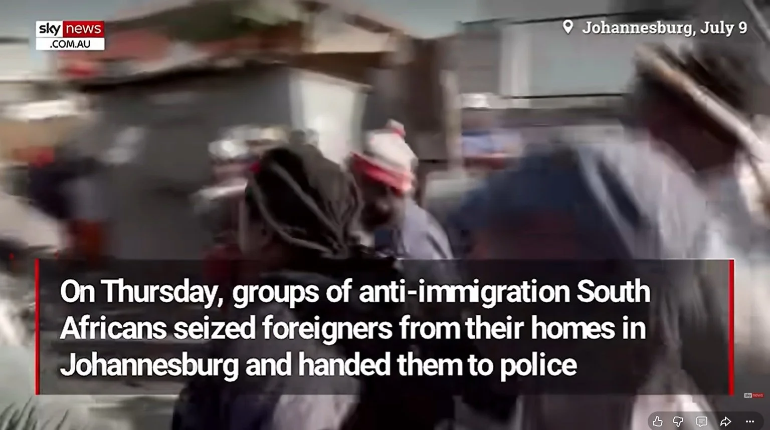Door-to-Door: South African Mobs Escalate Xenophobic Violence Against Suspected Migrants