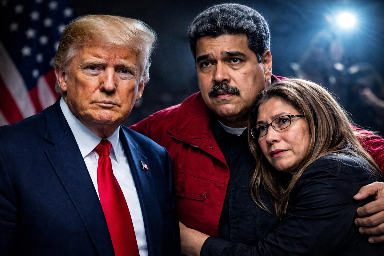 “It Was Dark and Deadly”: Trump Says U.S. Forces Seized Maduro in Caracas