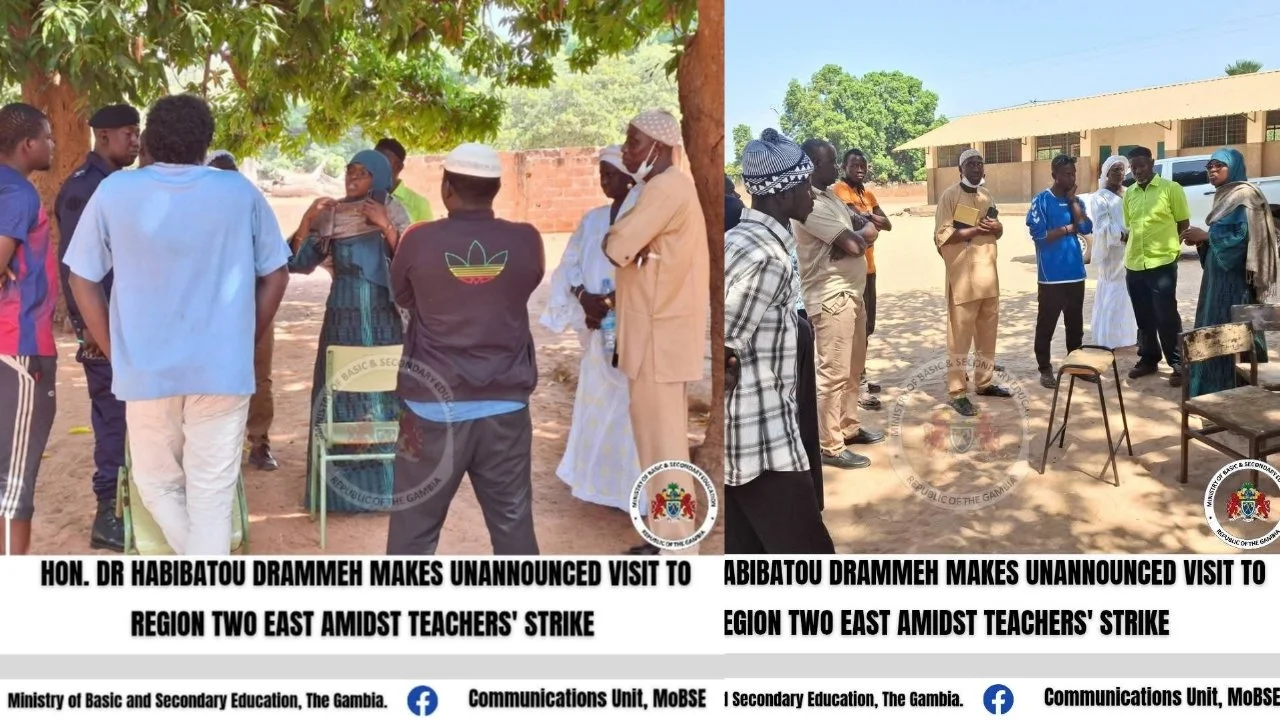 Basic Education Minister Makes Surprise Foni Visit to Address Teachers’ Strike