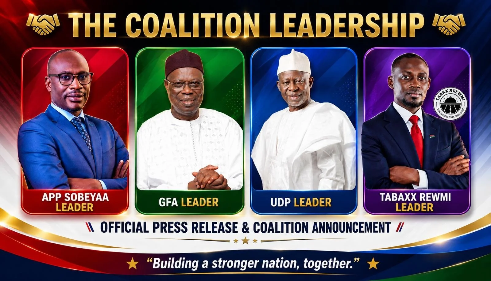 Parties to the CHANGE Coalition Agree Two-Week Extension to Address Some Unresolved Matters