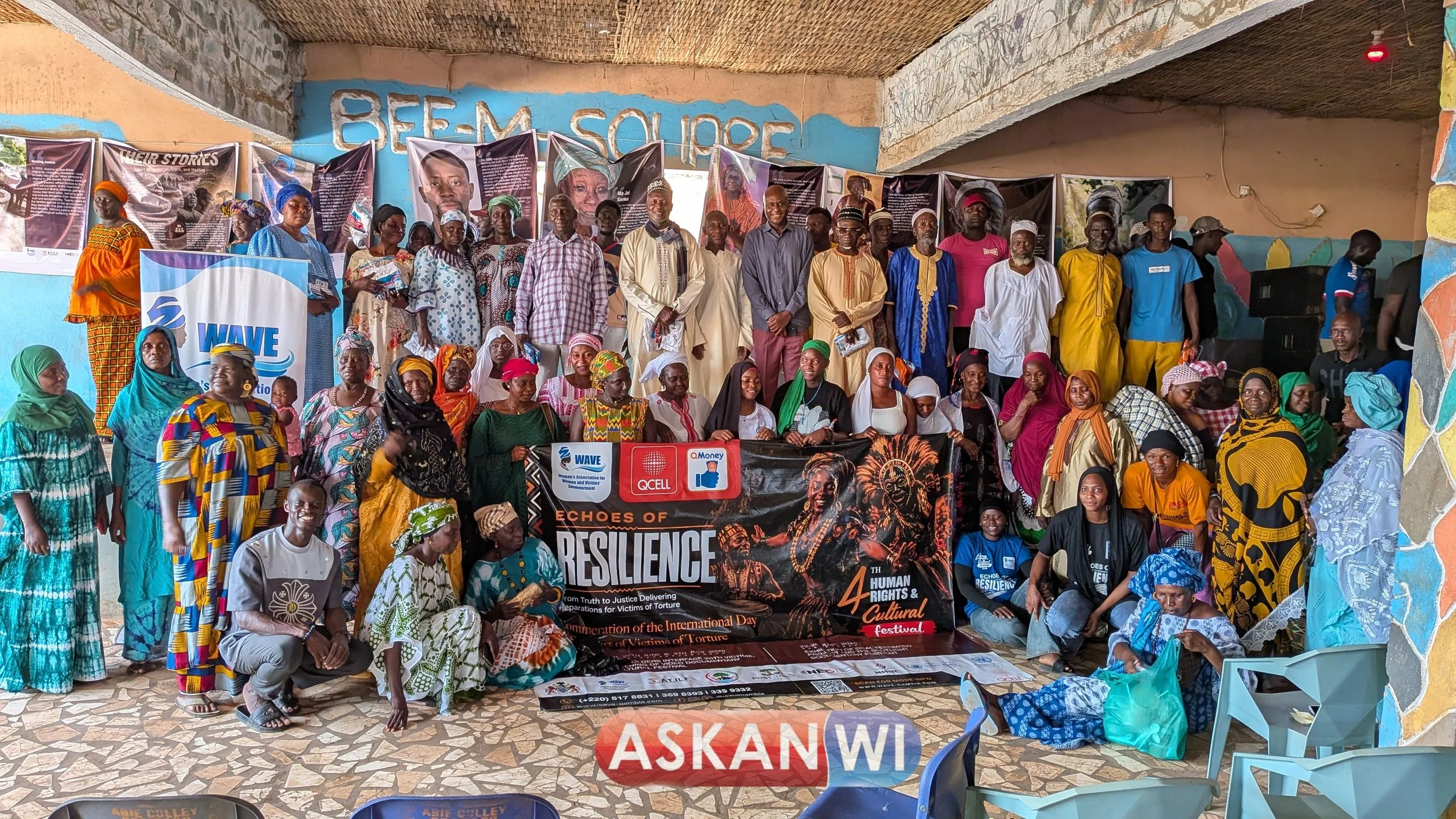 Reparations Commission Updates Victims at WAVE Human Rights Festival